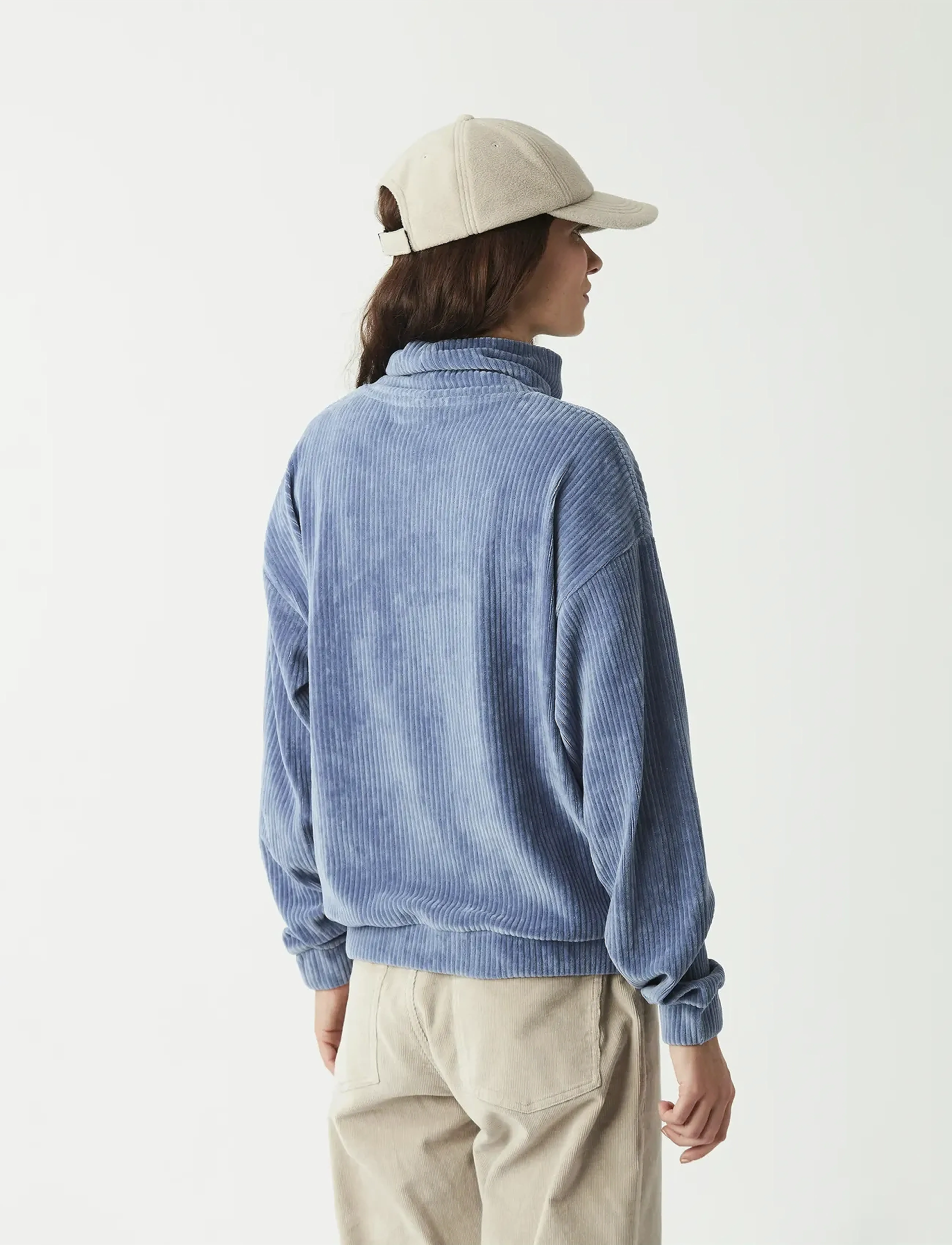 PICTURE ORGANIC CLOTHING - LAIKKO CREW - overdele - b stonewash - 3