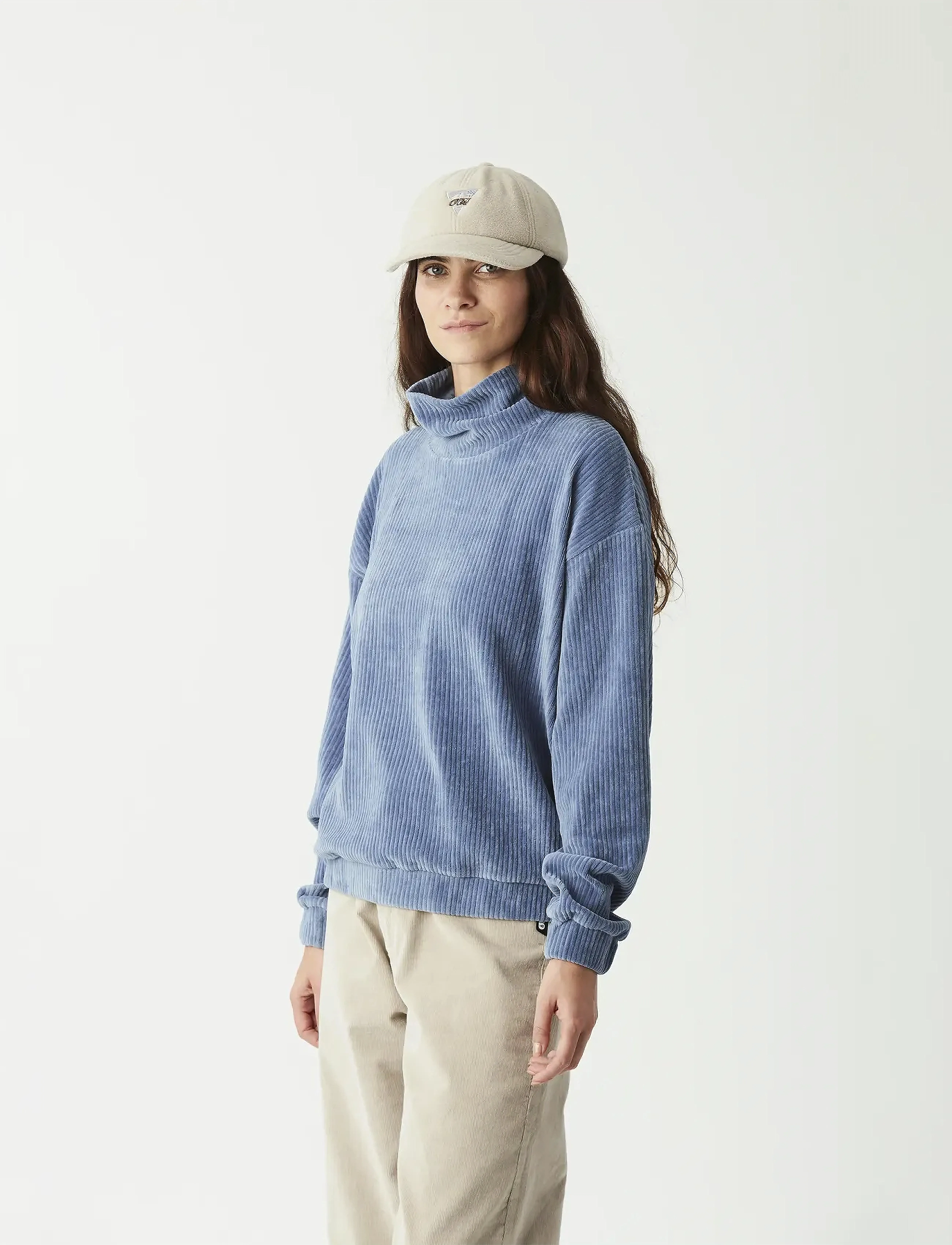 PICTURE ORGANIC CLOTHING - LAIKKO CREW - overdele - b stonewash - 4