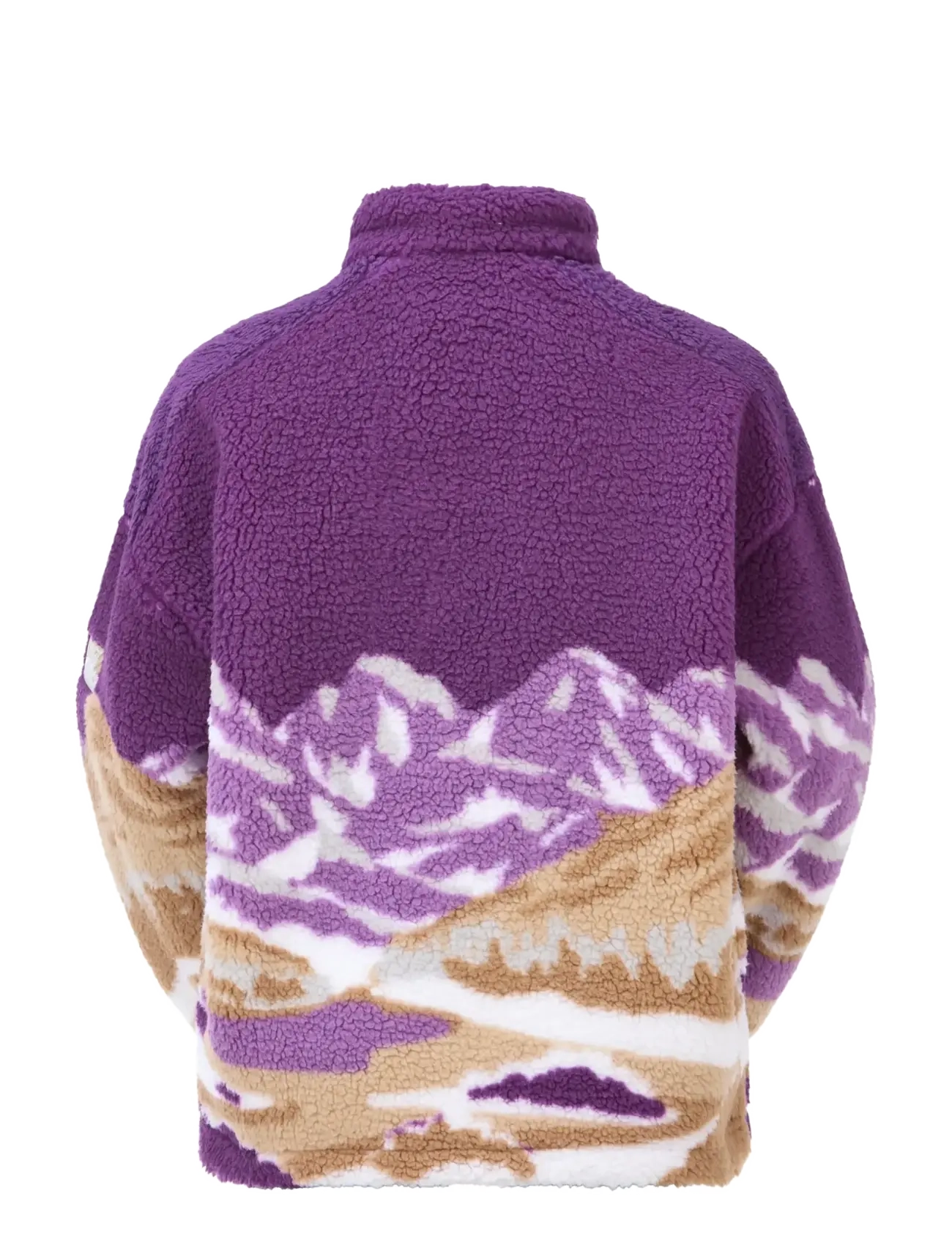 PICTURE ORGANIC CLOTHING - NYSS ZIP FLEECE - landscape grape - 2