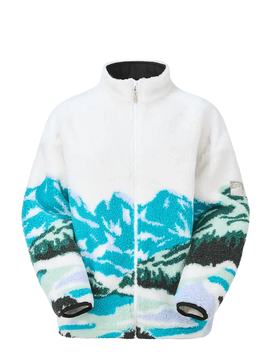 PICTURE ORGANIC CLOTHING - NYSS ZIP FLEECE - landscape pure - 1