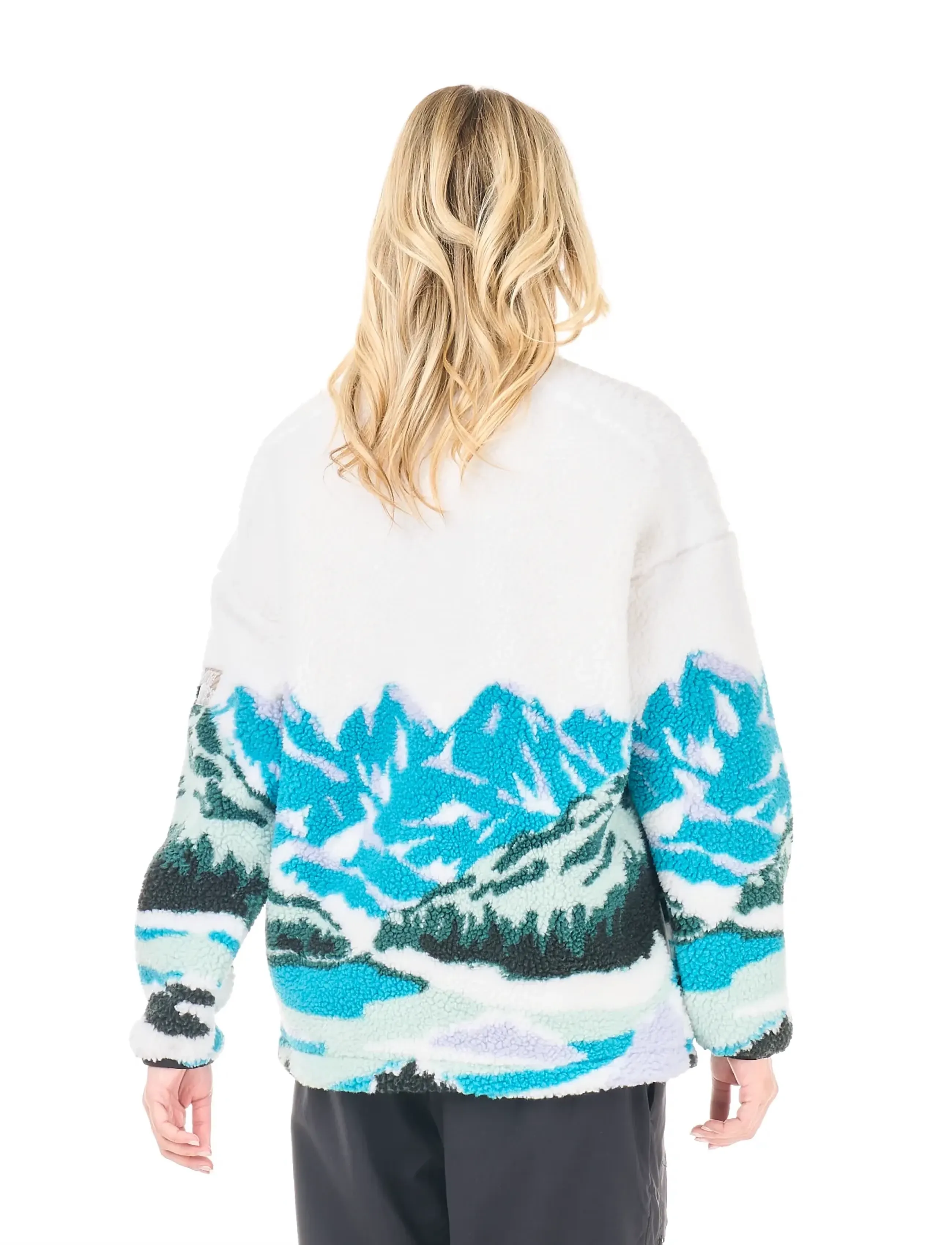 PICTURE ORGANIC CLOTHING - NYSS ZIP FLEECE - landscape pure - 3