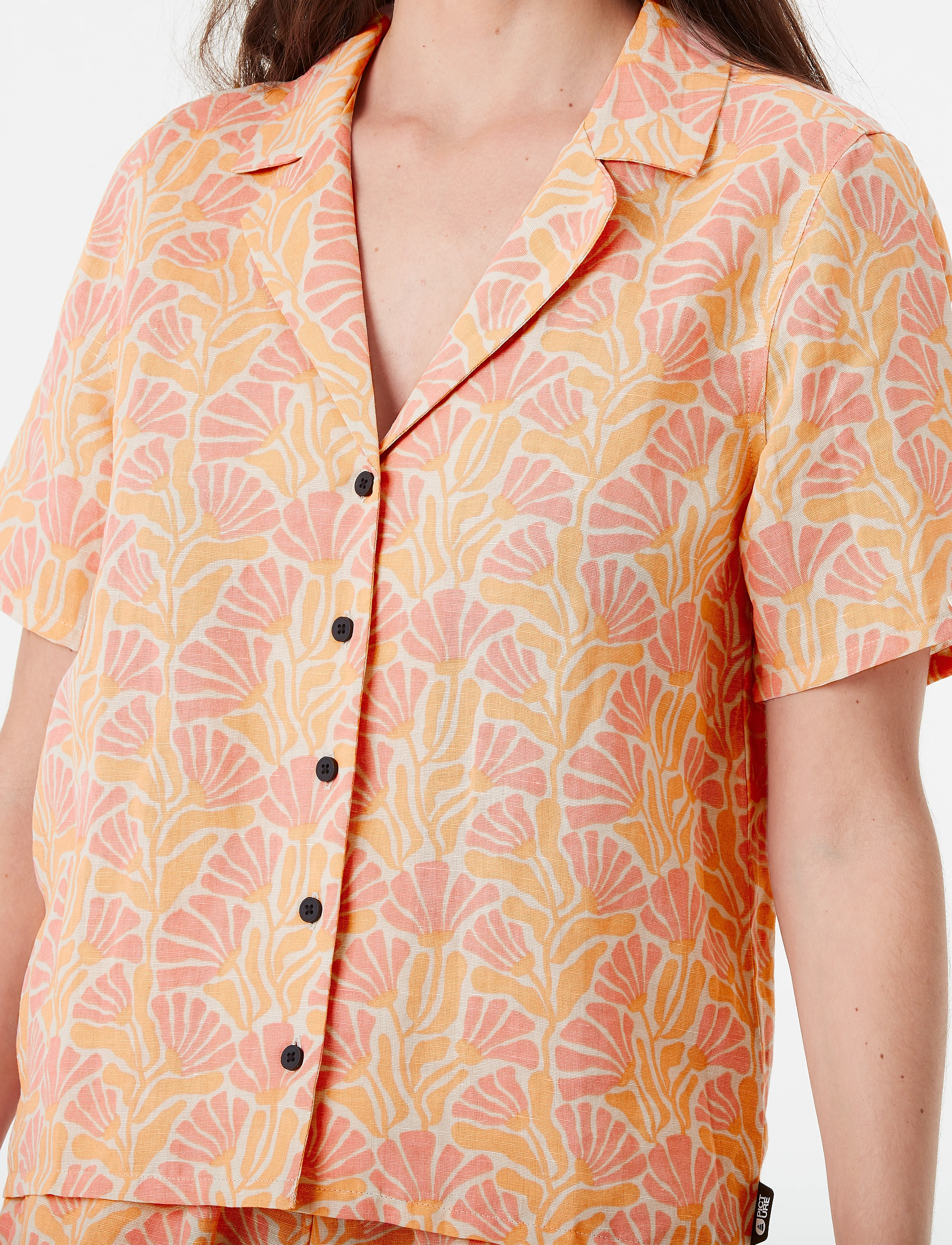 PICTURE ORGANIC CLOTHING - KINTHA PRINTED SHIRT - chemises - a posidonie print - 5