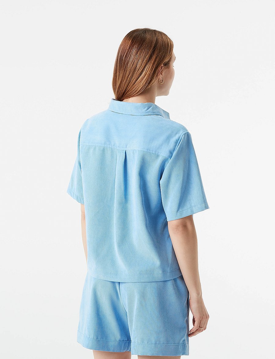 PICTURE ORGANIC CLOTHING - SESIA CORD SHIRT - marškiniai - b vista blue - 4