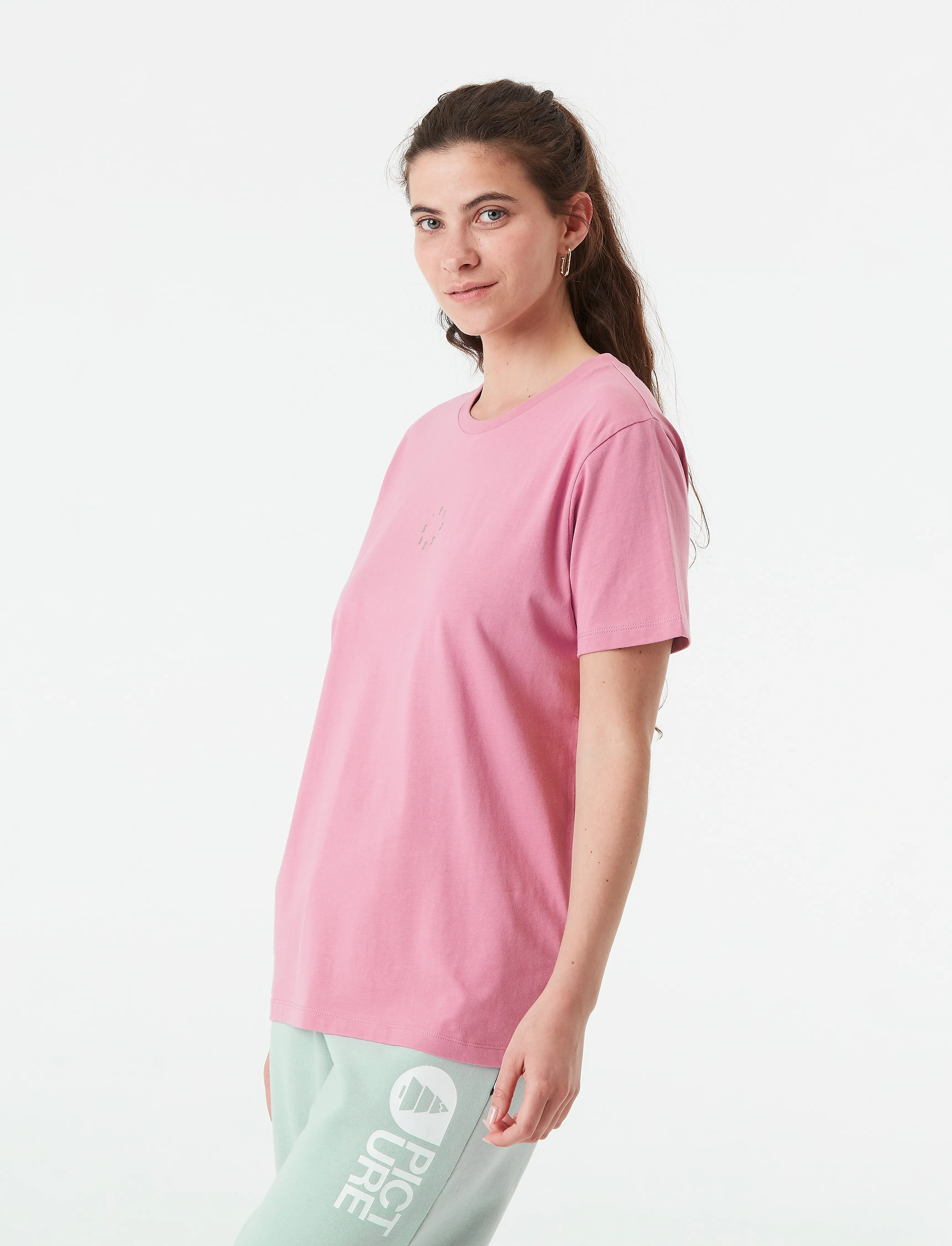 PICTURE ORGANIC CLOTHING - VIREL TEE - t-shirts - a mauve orchid - 3