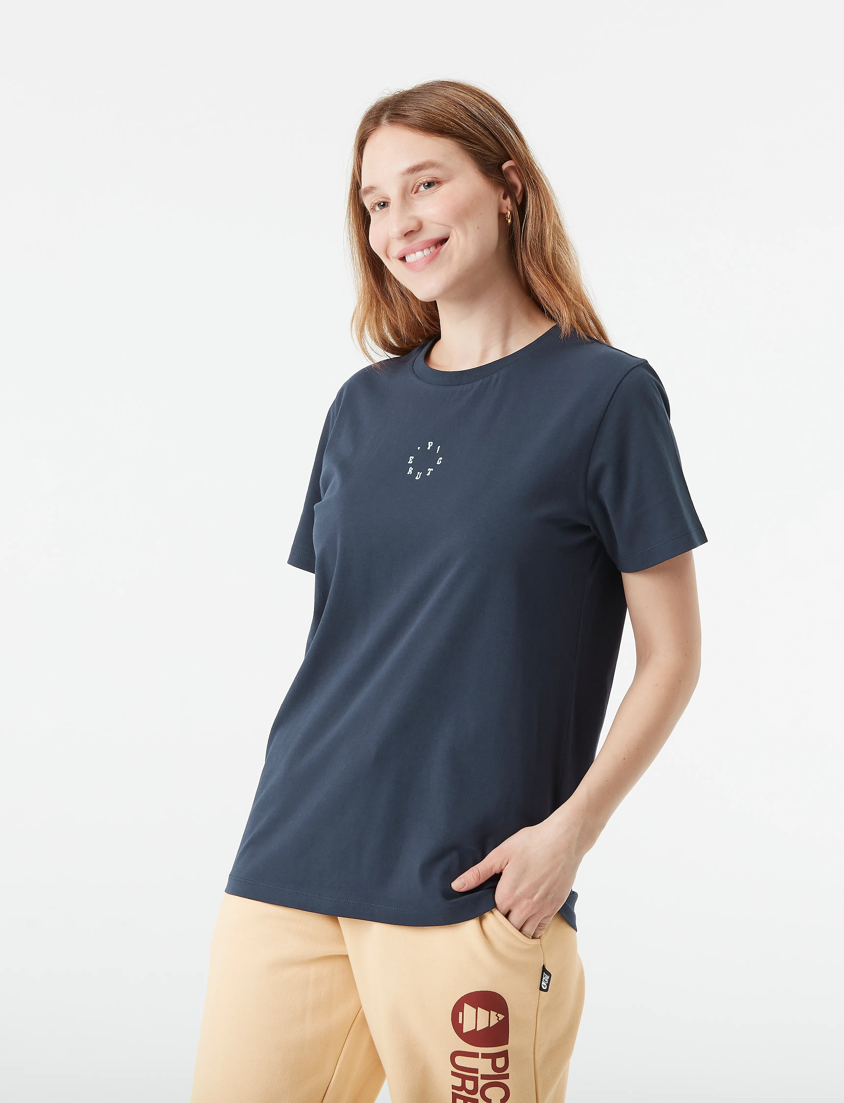 PICTURE ORGANIC CLOTHING Virel Tee, Kvinder, T-Shirt, Blå, Str: XS