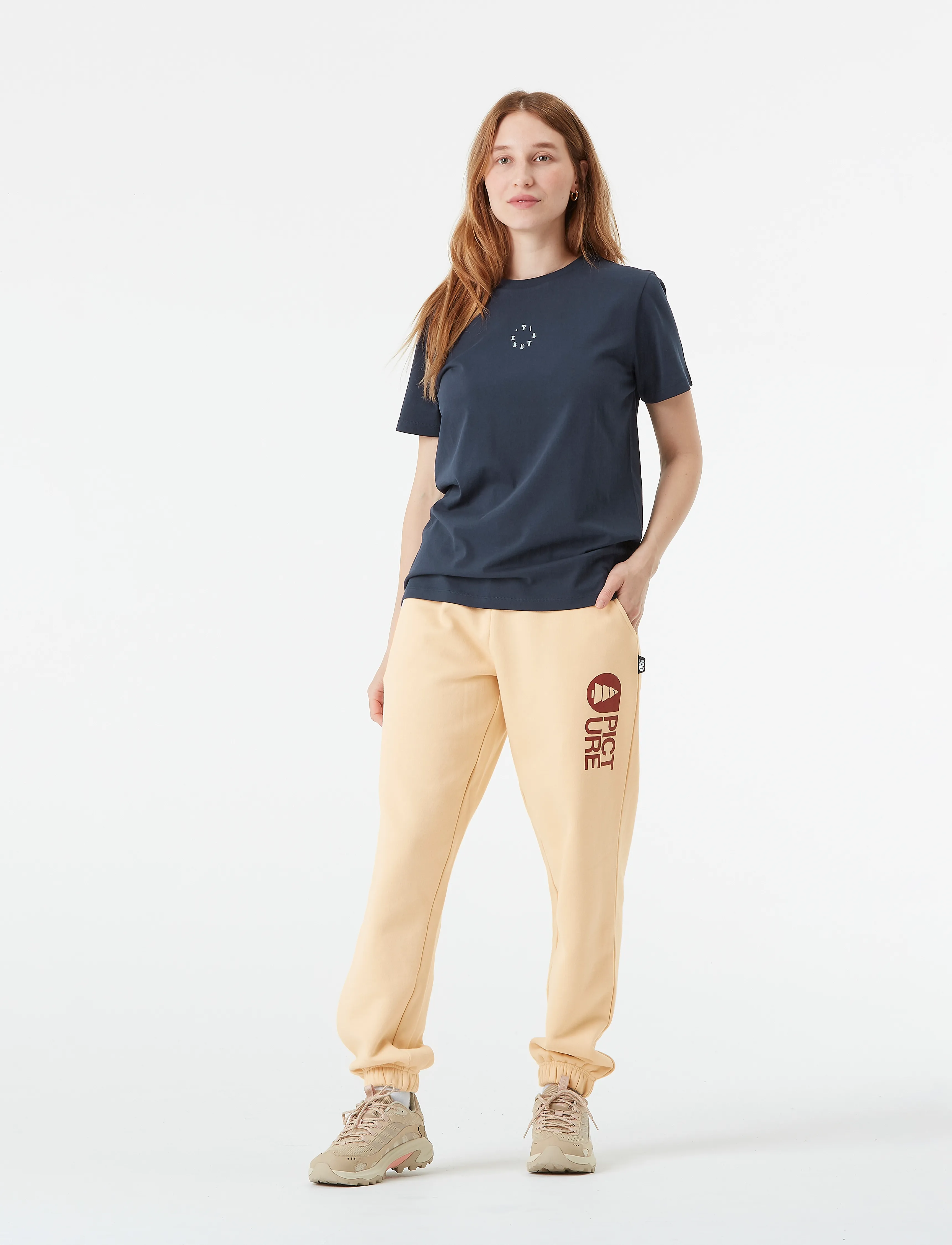 PICTURE ORGANIC CLOTHING - VIREL TEE - t-shirts - b dark blue - 5