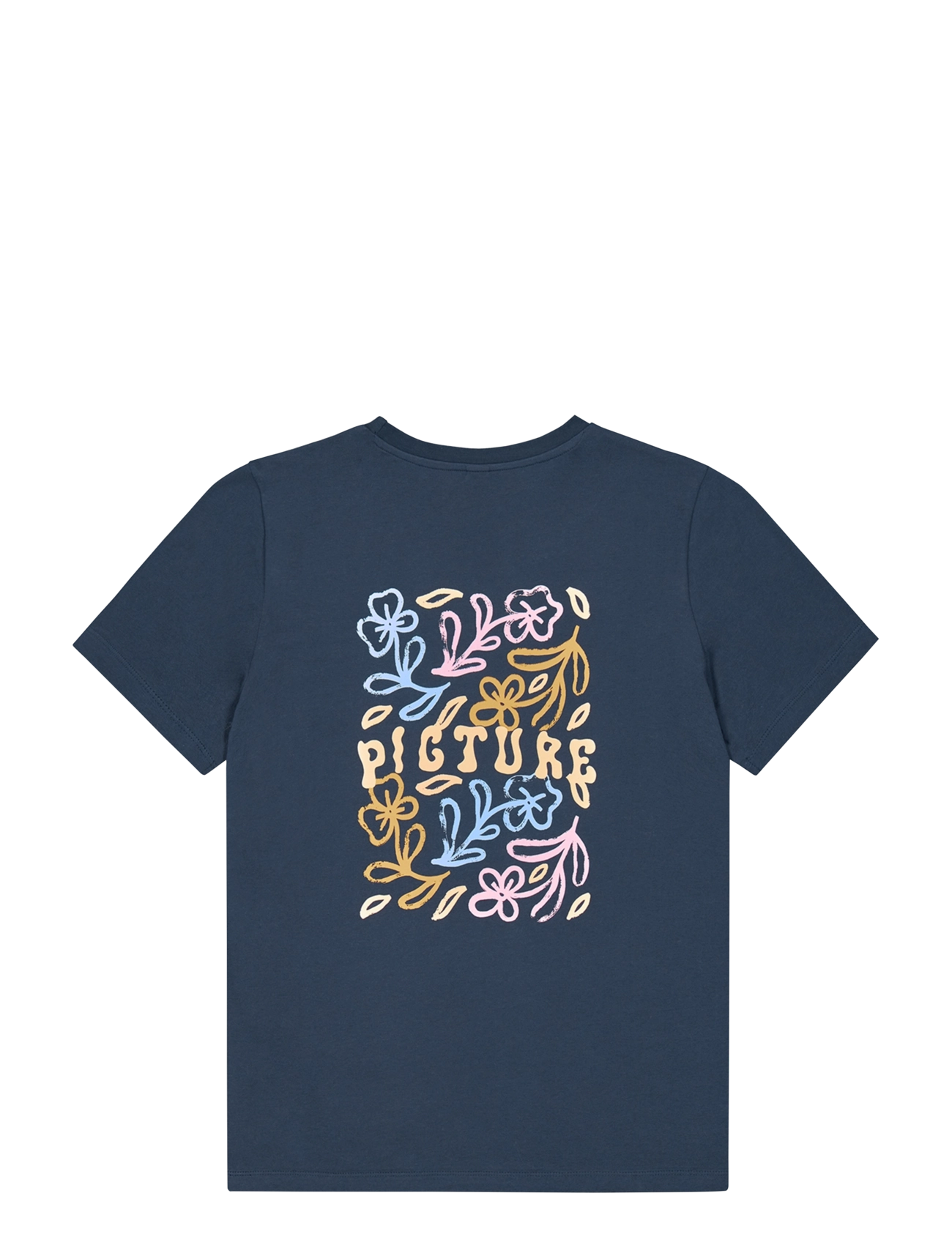 PICTURE ORGANIC CLOTHING - VIREL TEE - t-shirts - b dark blue - 2
