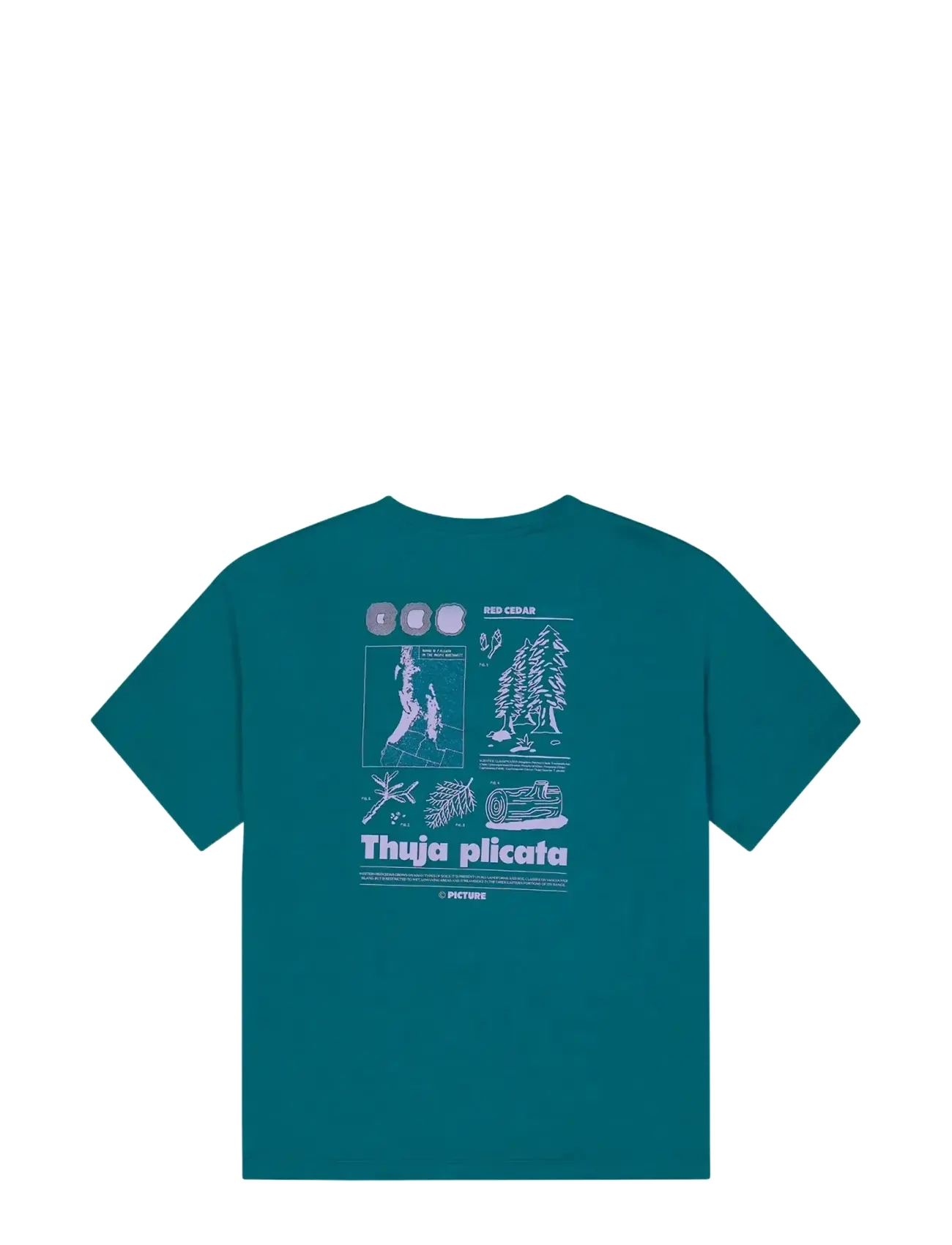PICTURE ORGANIC CLOTHING - TIMONT W TECH TEE - topit & t-paidat - deep water - 2