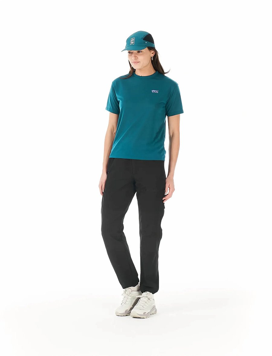 PICTURE ORGANIC CLOTHING - TIMONT W TECH TEE - alussärgid ja t-särgid - deep water - 3