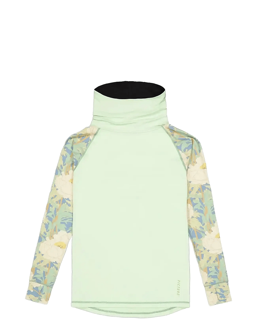 PICTURE ORGANIC CLOTHING - PAGAYA HIGH FLEECE - hauts - a tender green - 1
