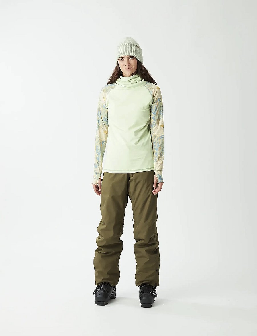 PICTURE ORGANIC CLOTHING - PAGAYA HIGH FLEECE - hauts - a tender green - 0