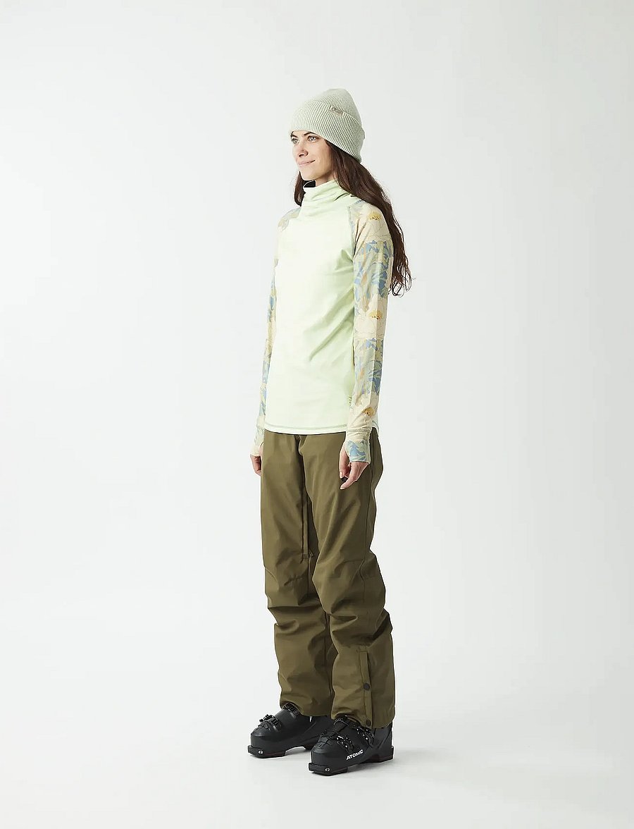 PICTURE ORGANIC CLOTHING - PAGAYA HIGH FLEECE - hauts - a tender green - 3