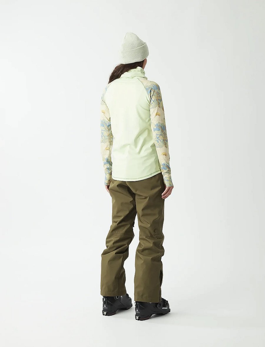 PICTURE ORGANIC CLOTHING - PAGAYA HIGH FLEECE - hauts - a tender green - 4