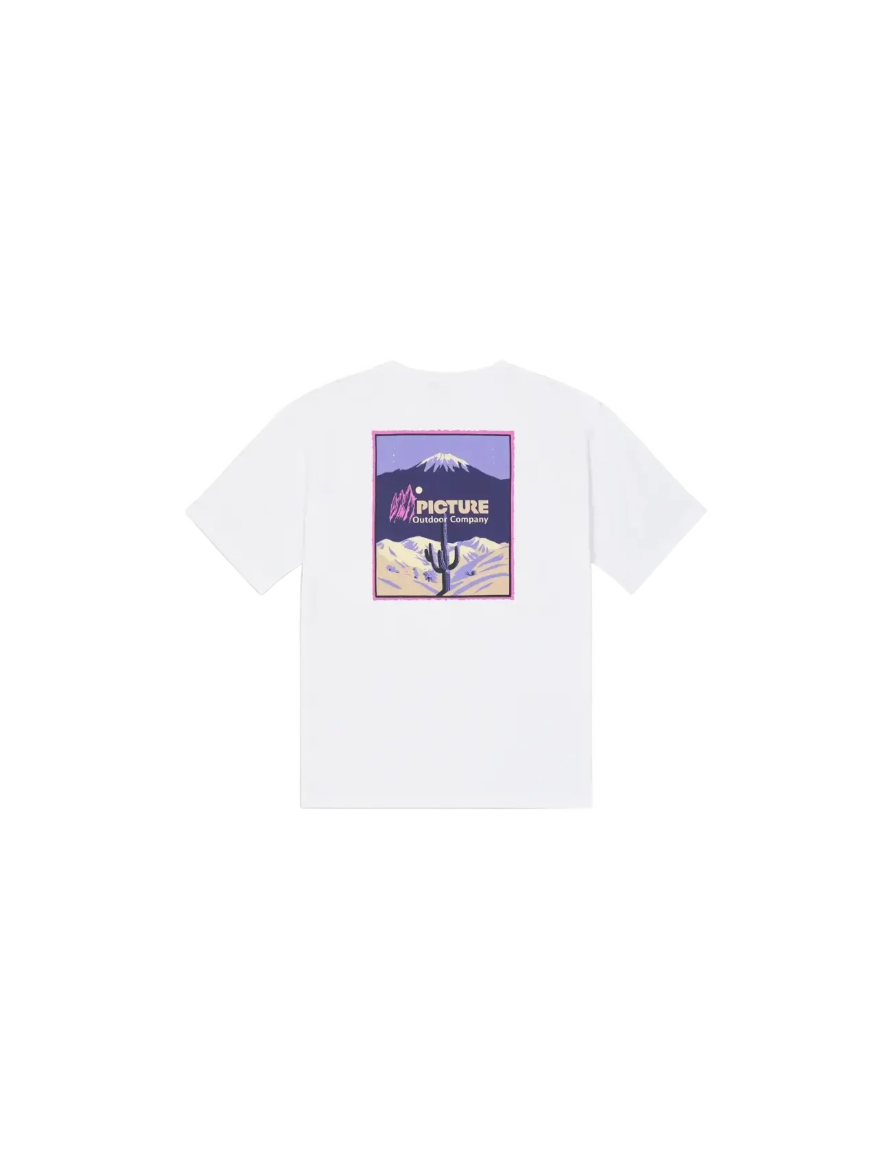 PICTURE ORGANIC CLOTHING - OMII TEE - t-shirts - a white - 2