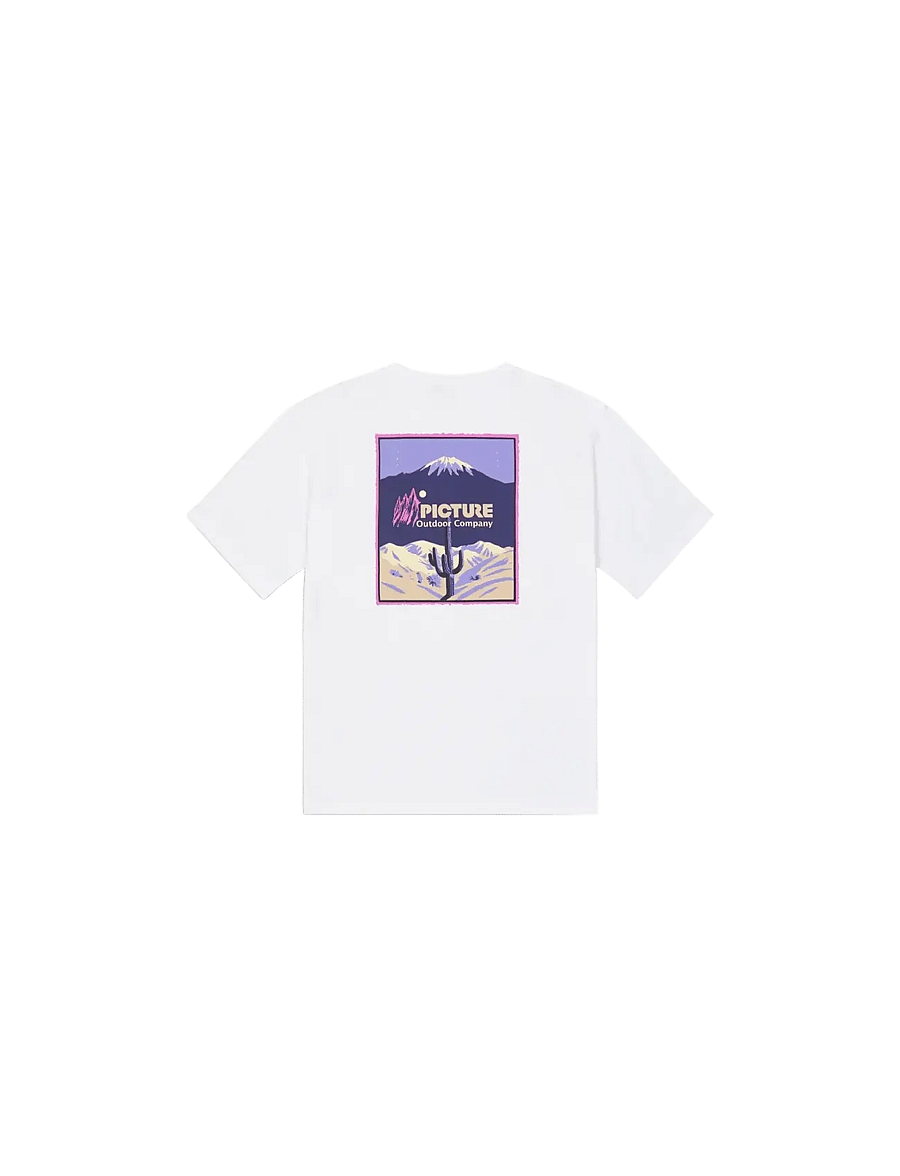 PICTURE ORGANIC CLOTHING - OMII TEE - t-särgid - a white - 2