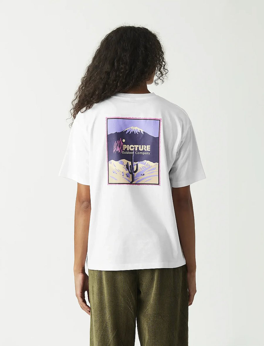 PICTURE ORGANIC CLOTHING - OMII TEE - t-särgid - a white - 0