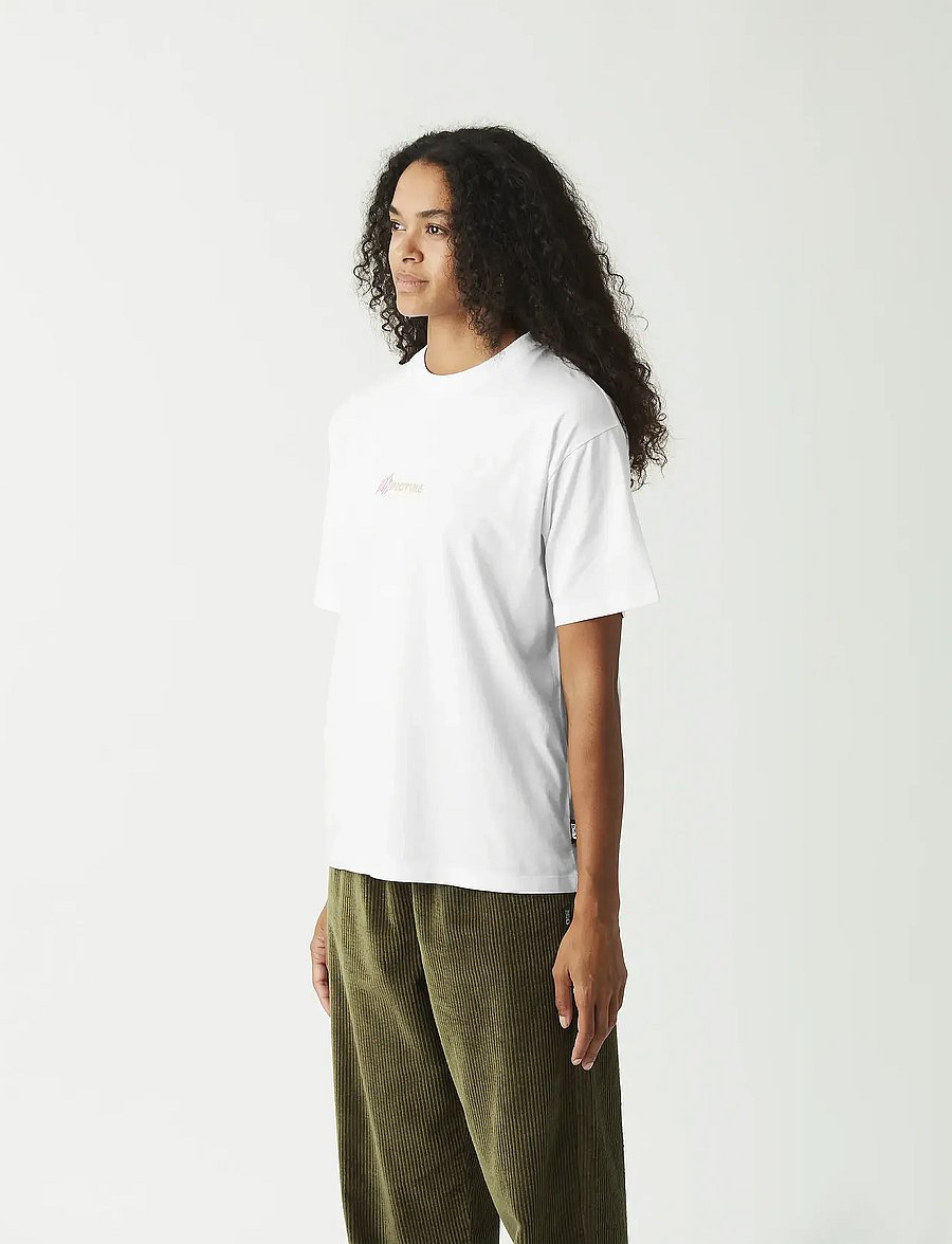 PICTURE ORGANIC CLOTHING - OMII TEE - t-särgid - a white - 3