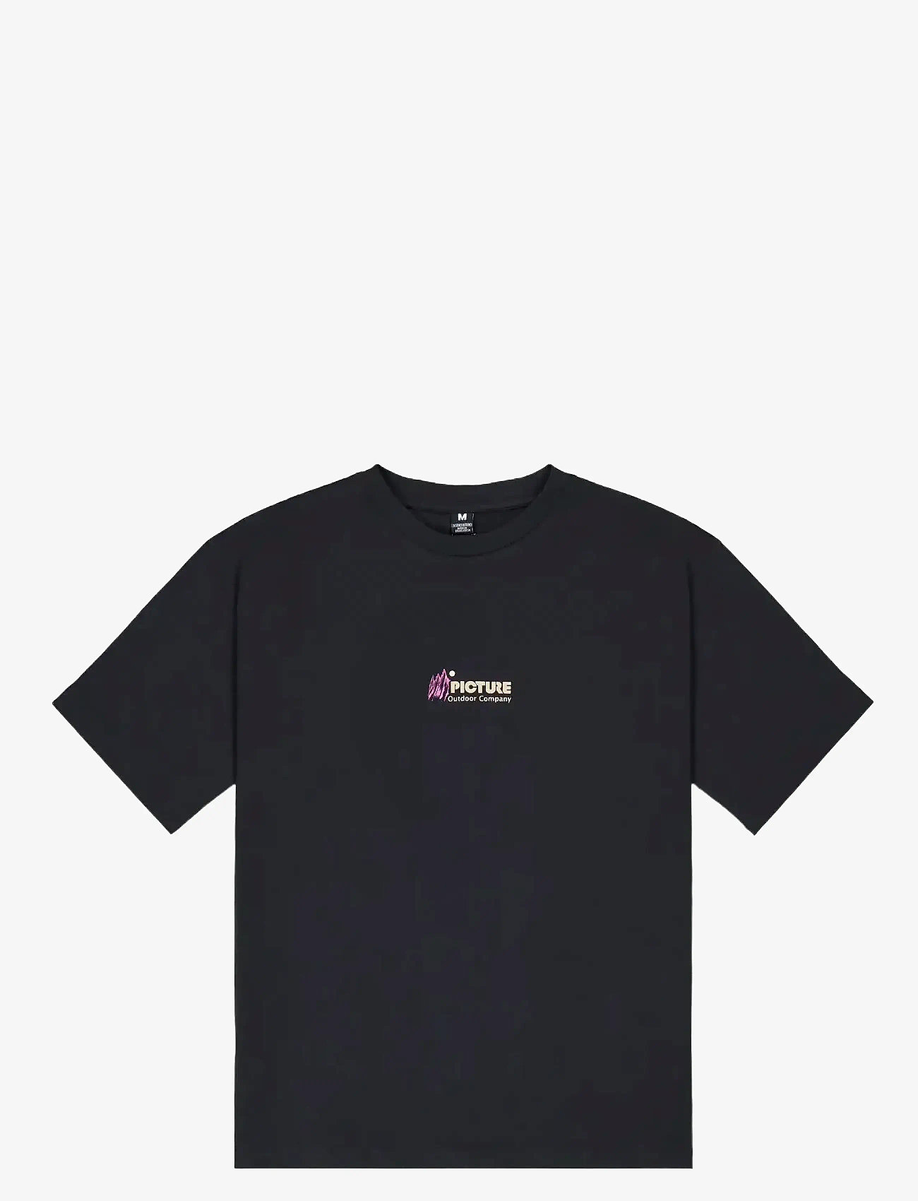 PICTURE ORGANIC CLOTHING - OMII TEE - t-shirts - b black - 1