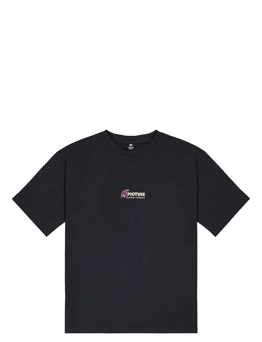PICTURE ORGANIC CLOTHING - OMII TEE - t-särgid - b black - 1