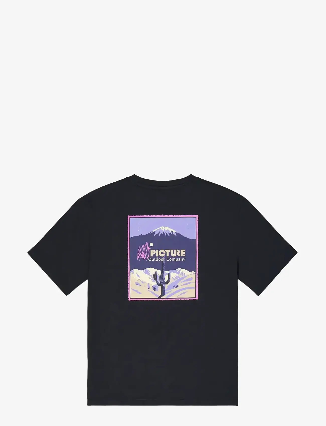 PICTURE ORGANIC CLOTHING - OMII TEE - t-shirts - b black - 2