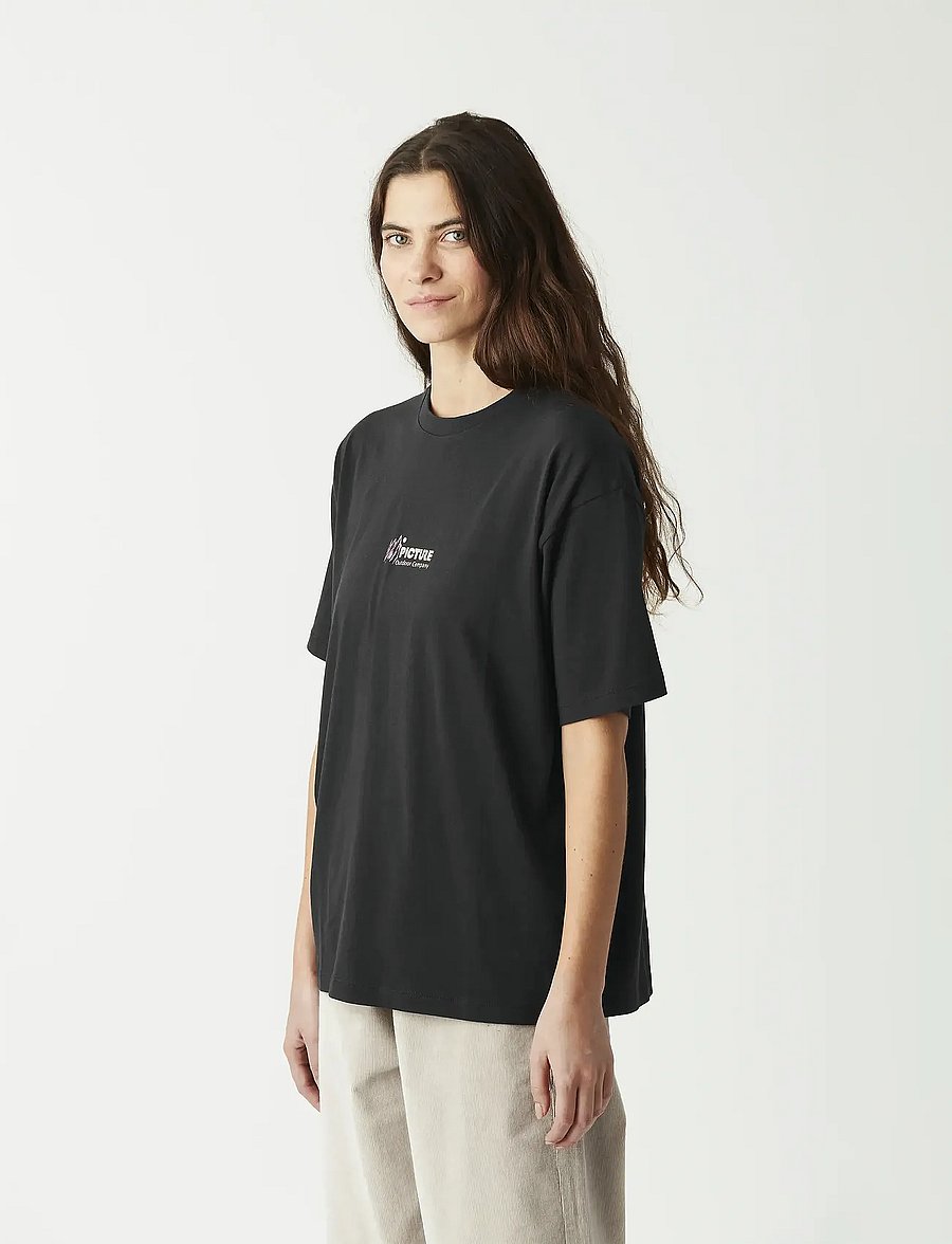 PICTURE ORGANIC CLOTHING - OMII TEE - t-särgid - b black - 0