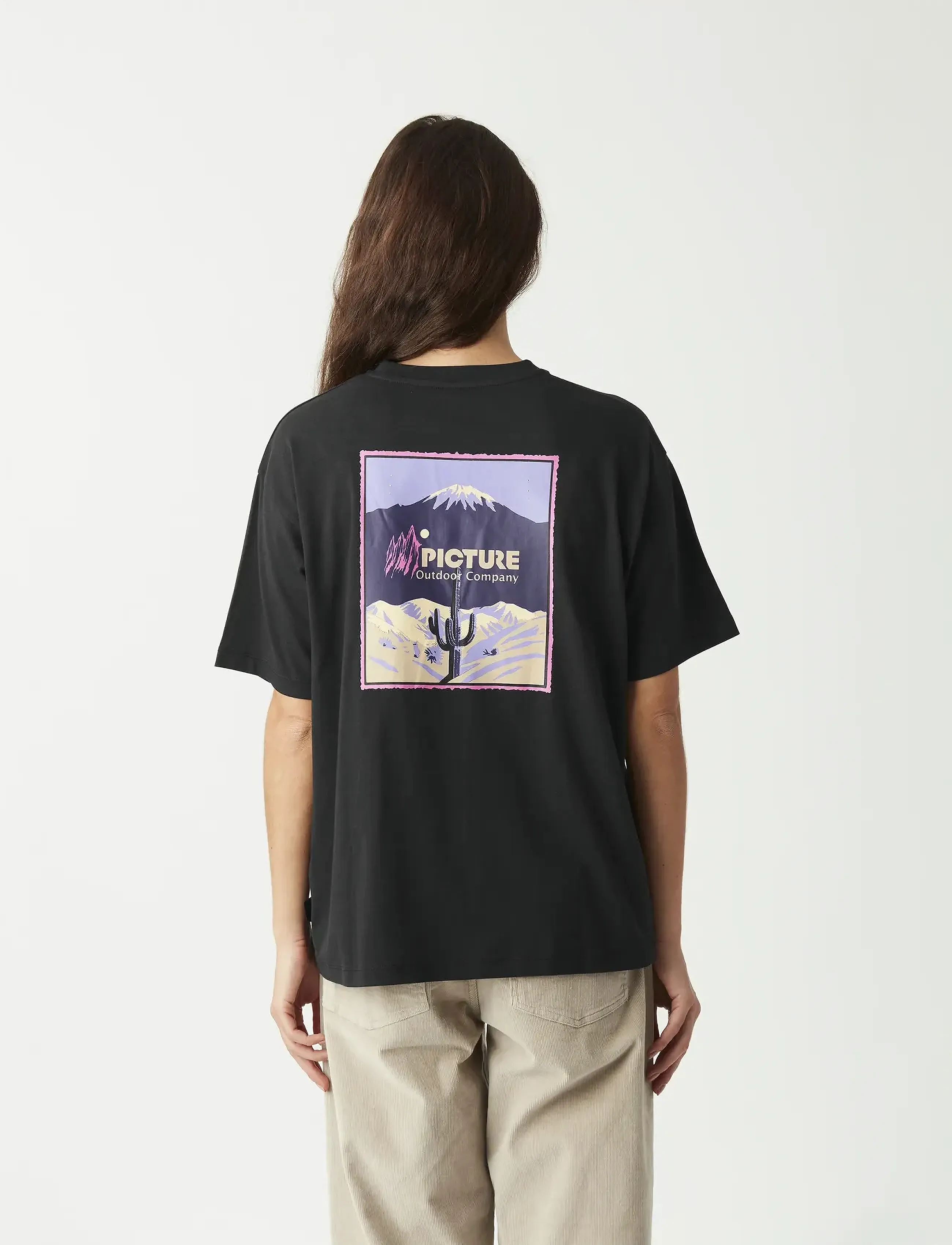 PICTURE ORGANIC CLOTHING - OMII TEE - t-shirts - b black - 3