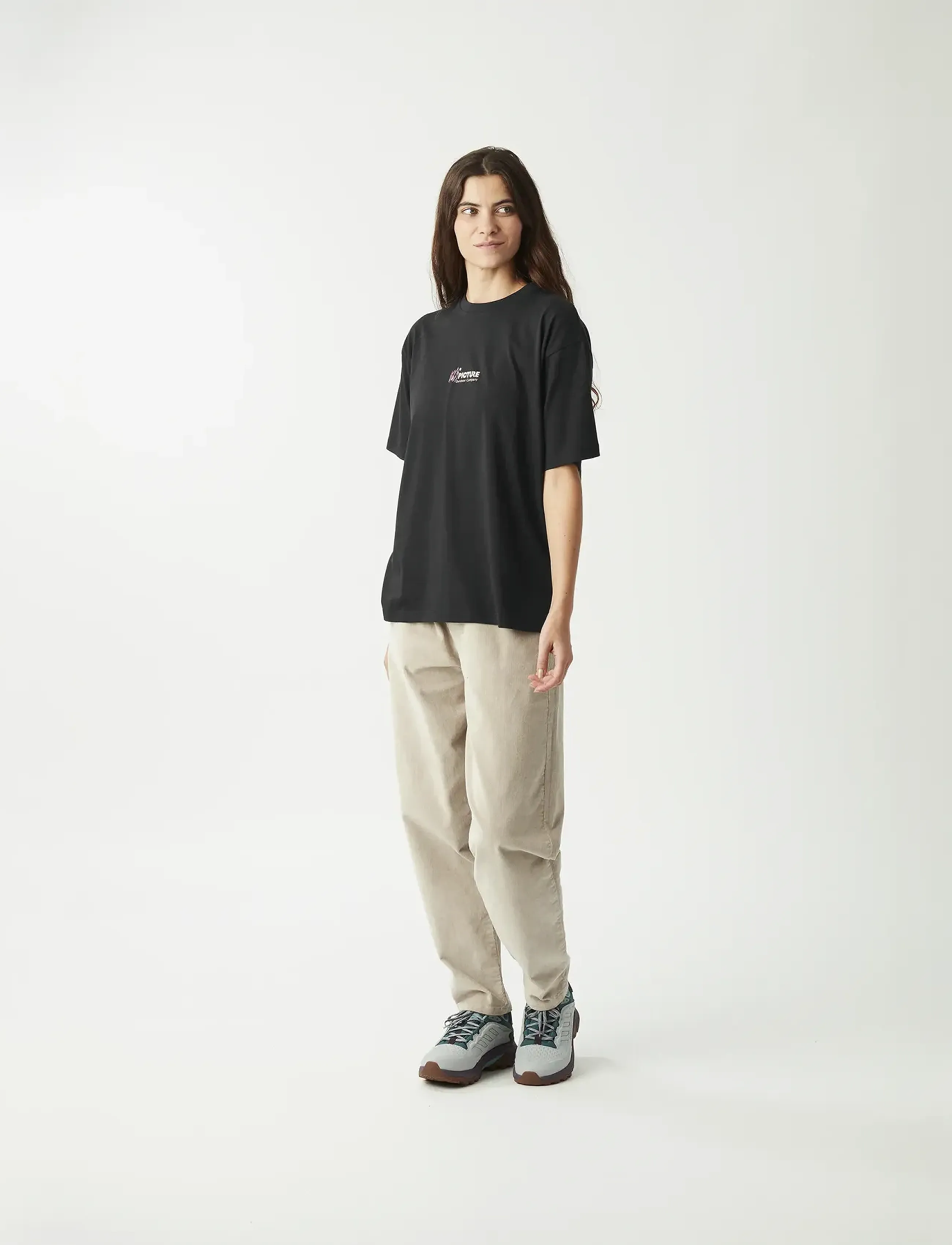PICTURE ORGANIC CLOTHING - OMII TEE - t-shirts - b black - 4