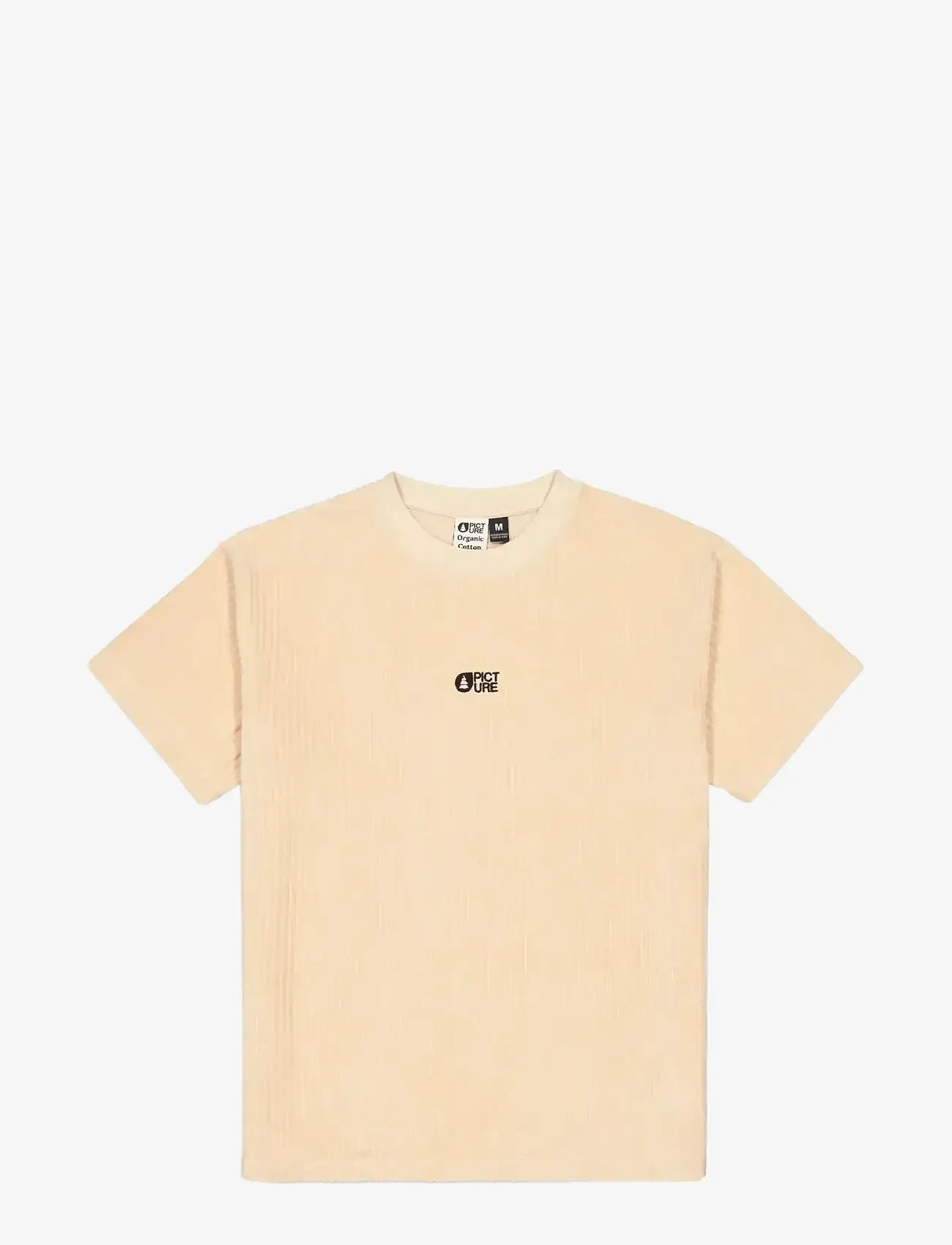 PICTURE ORGANIC CLOTHING - LAIKKO VELOURS TEE - t-shirts - a smoke gray - 1