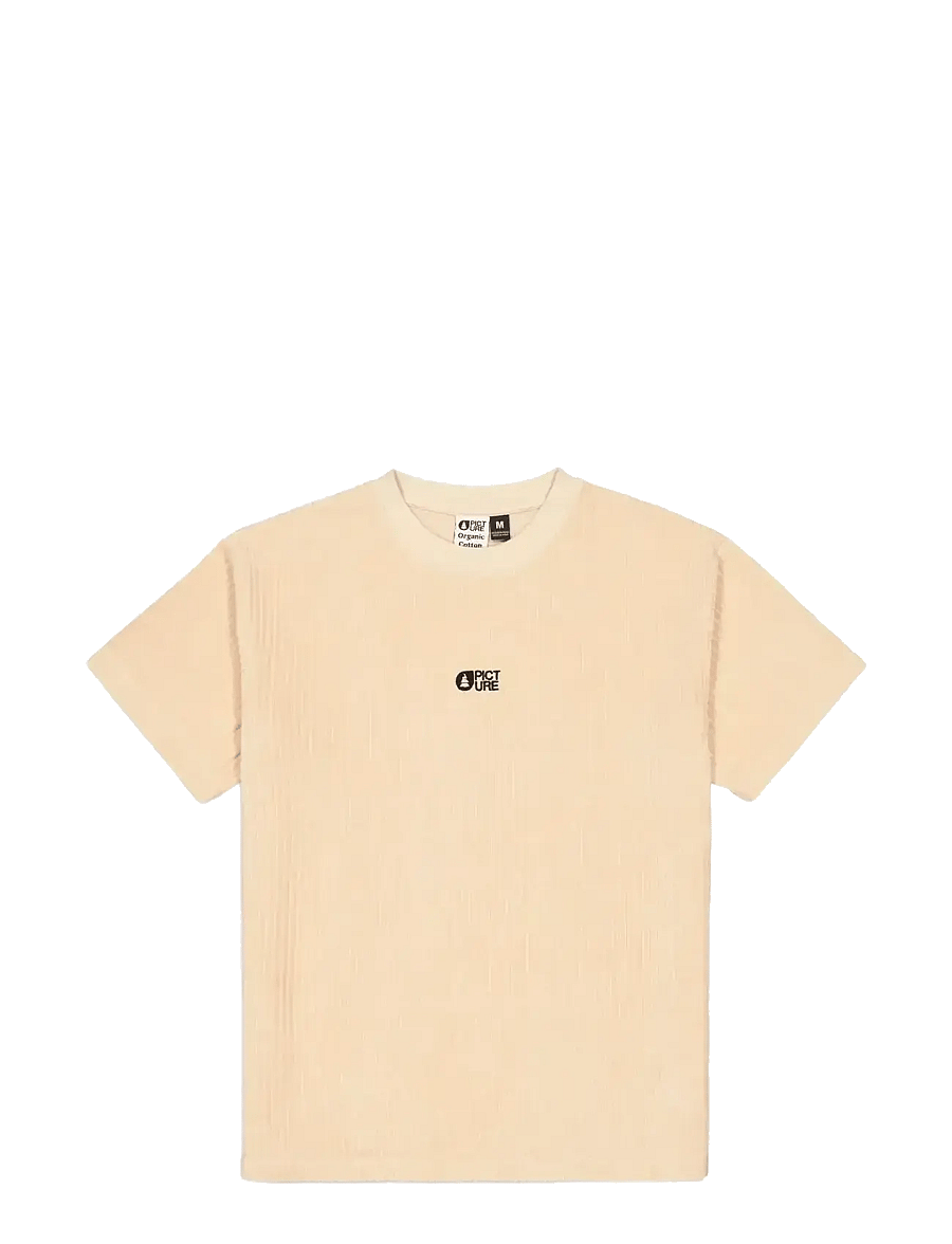 PICTURE ORGANIC CLOTHING - LAIKKO VELOURS TEE - t-shirts - a smoke gray - 1