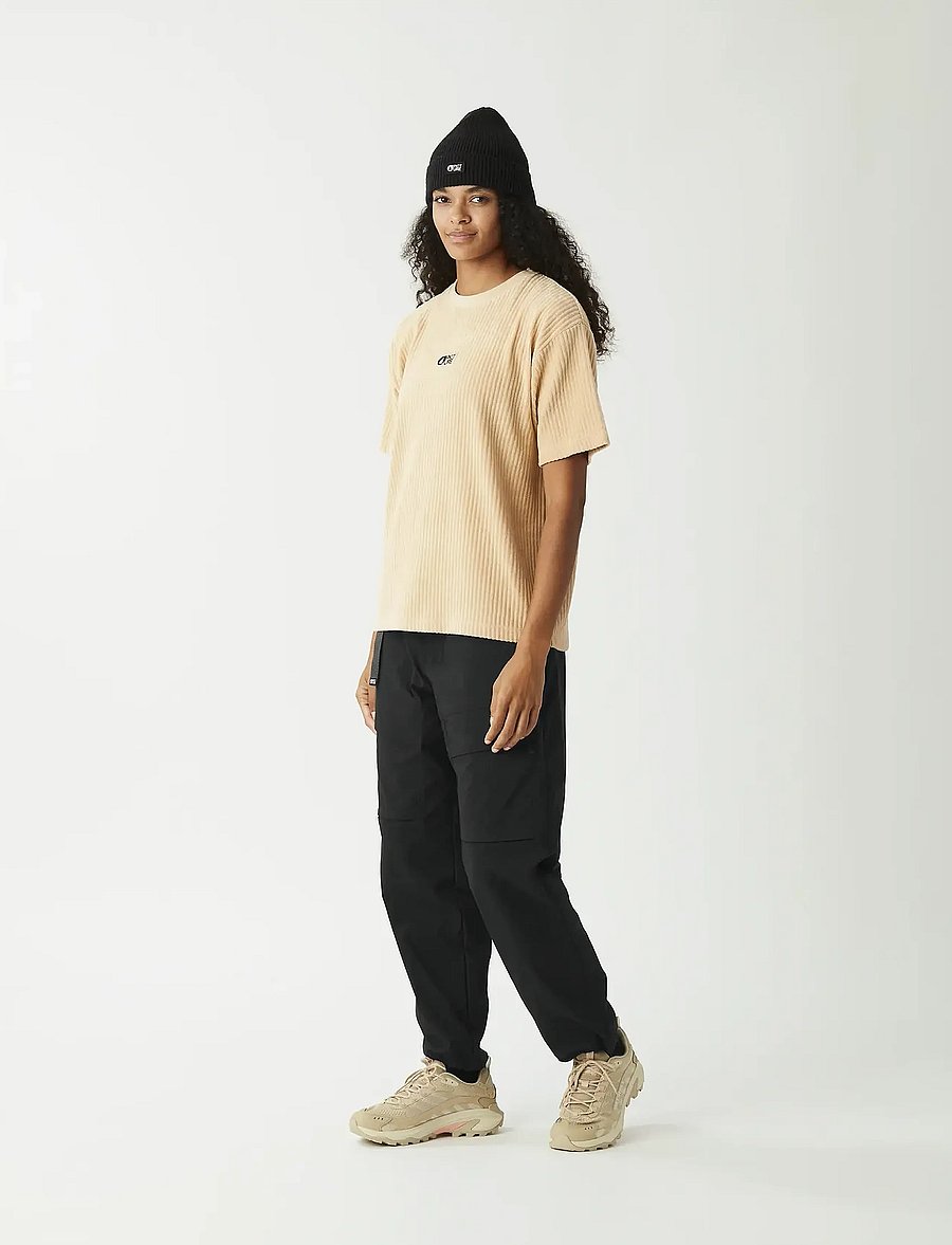 PICTURE ORGANIC CLOTHING - LAIKKO VELOURS TEE - t-shirts - a smoke gray - 3