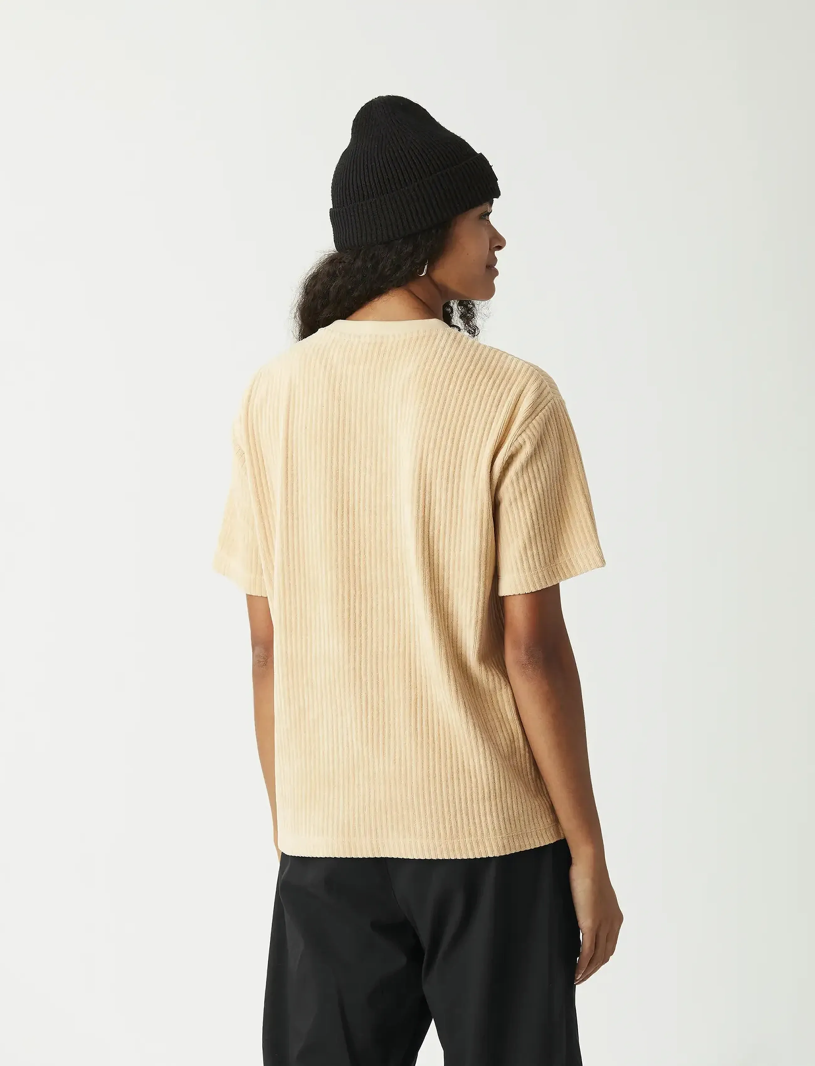 PICTURE ORGANIC CLOTHING - LAIKKO VELOURS TEE - t-shirts - a smoke gray - 4
