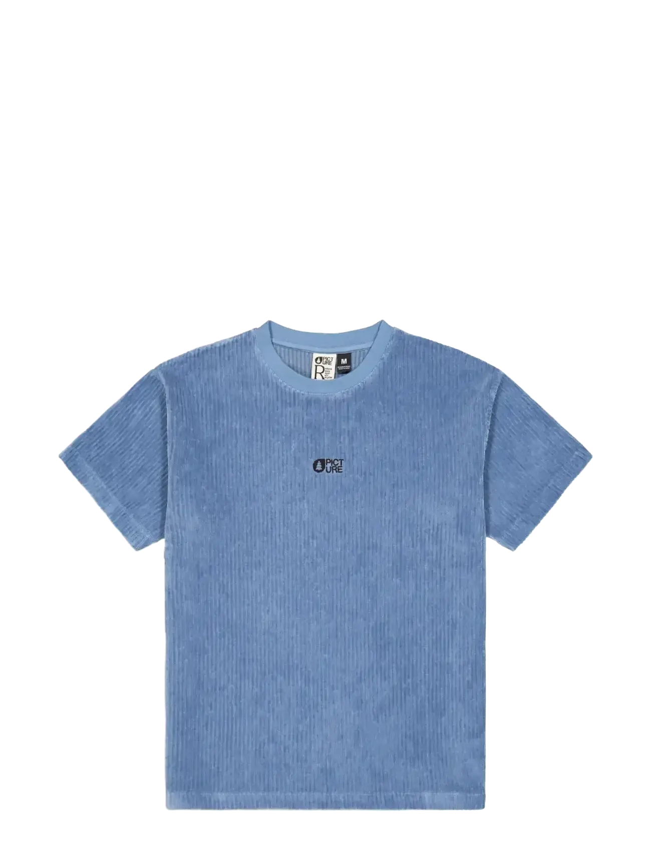 PICTURE ORGANIC CLOTHING Laikko Velours Tee Blau - S - Damen