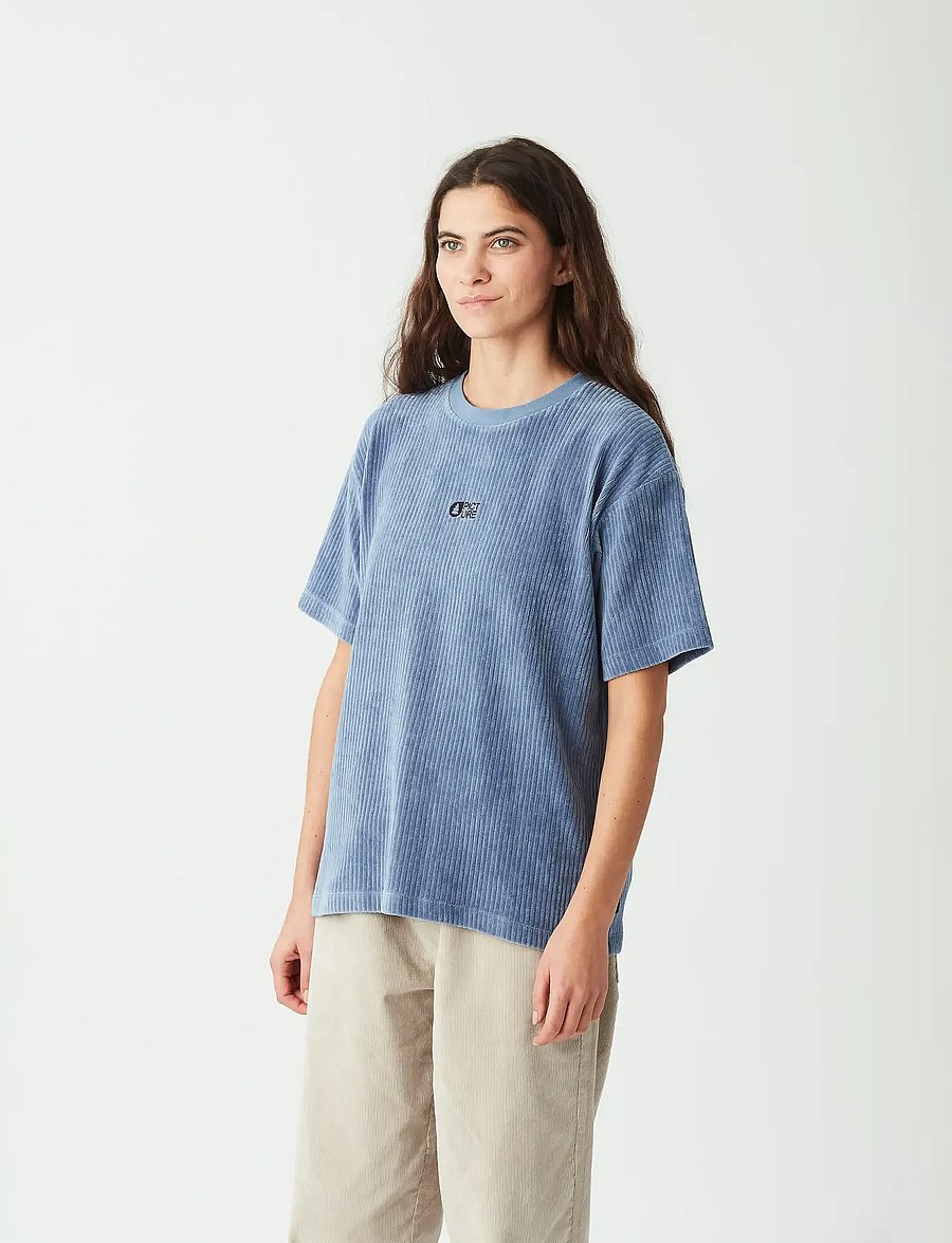 PICTURE ORGANIC CLOTHING - LAIKKO VELOURS TEE - t-shirts - b stonewash - 3