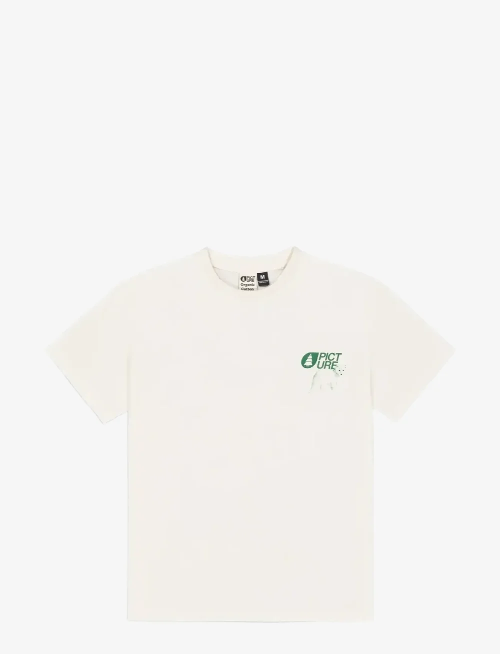 PICTURE ORGANIC CLOTHING - MANON DIEMER TEE - t-shirts - a white fox - 1