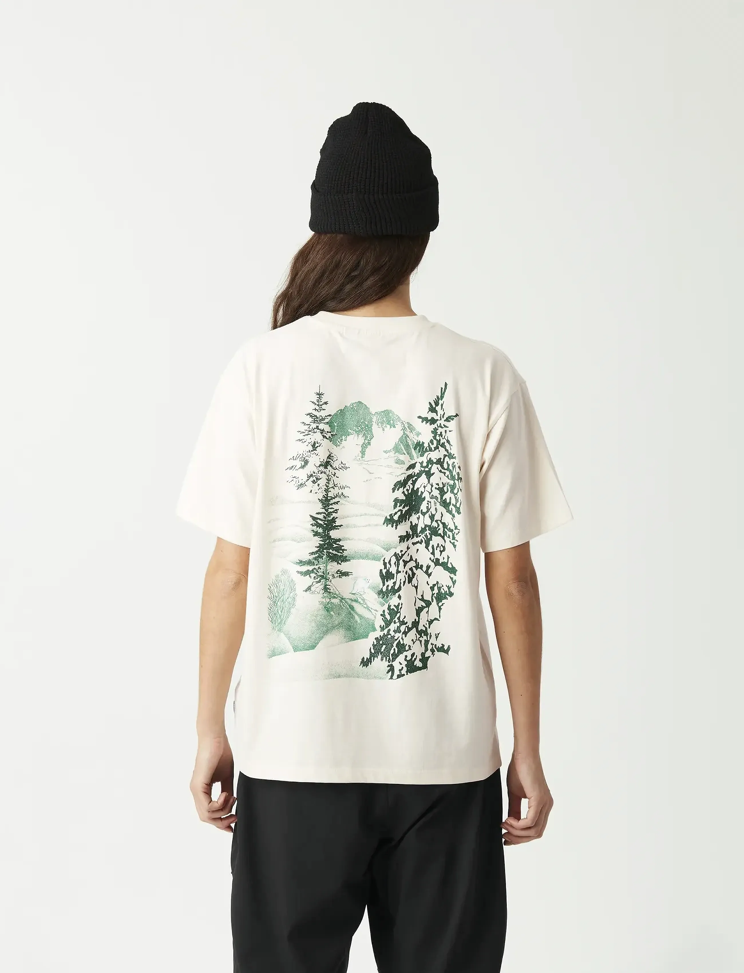 PICTURE ORGANIC CLOTHING - MANON DIEMER TEE - t-shirts - a white fox - 4