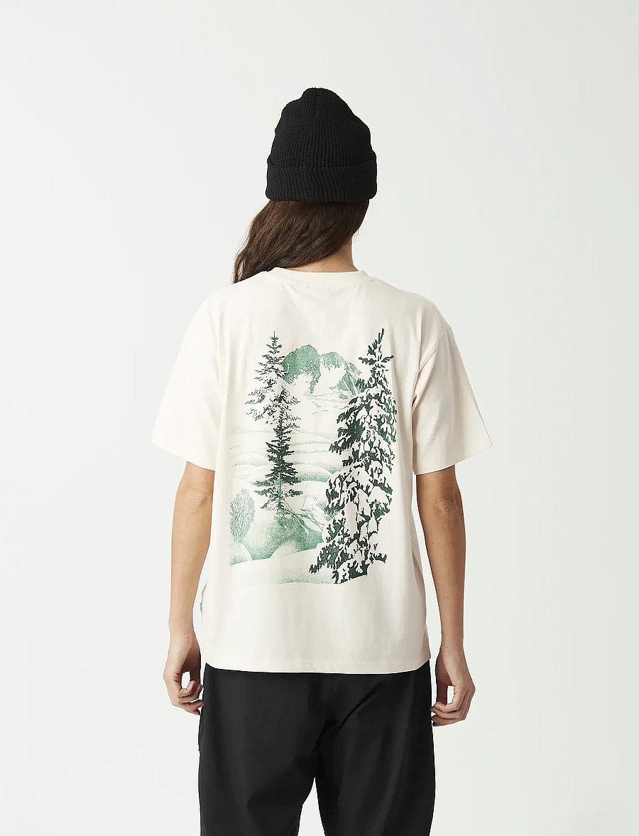 PICTURE ORGANIC CLOTHING - MANON DIEMER TEE - t-särgid - a white fox - 4