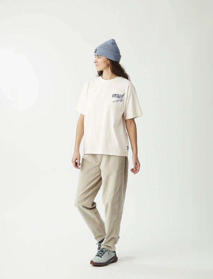 PICTURE ORGANIC CLOTHING - MANON DIEMER TEE - t-shirts - b white eagle - 0