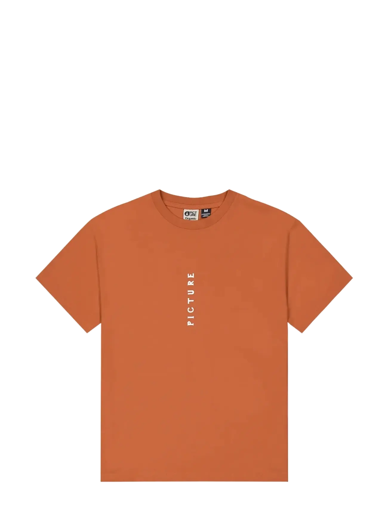 PICTURE ORGANIC CLOTHING YOVEL TEE - PICTURE ORGANIC CLOTHING - MANGO / orange