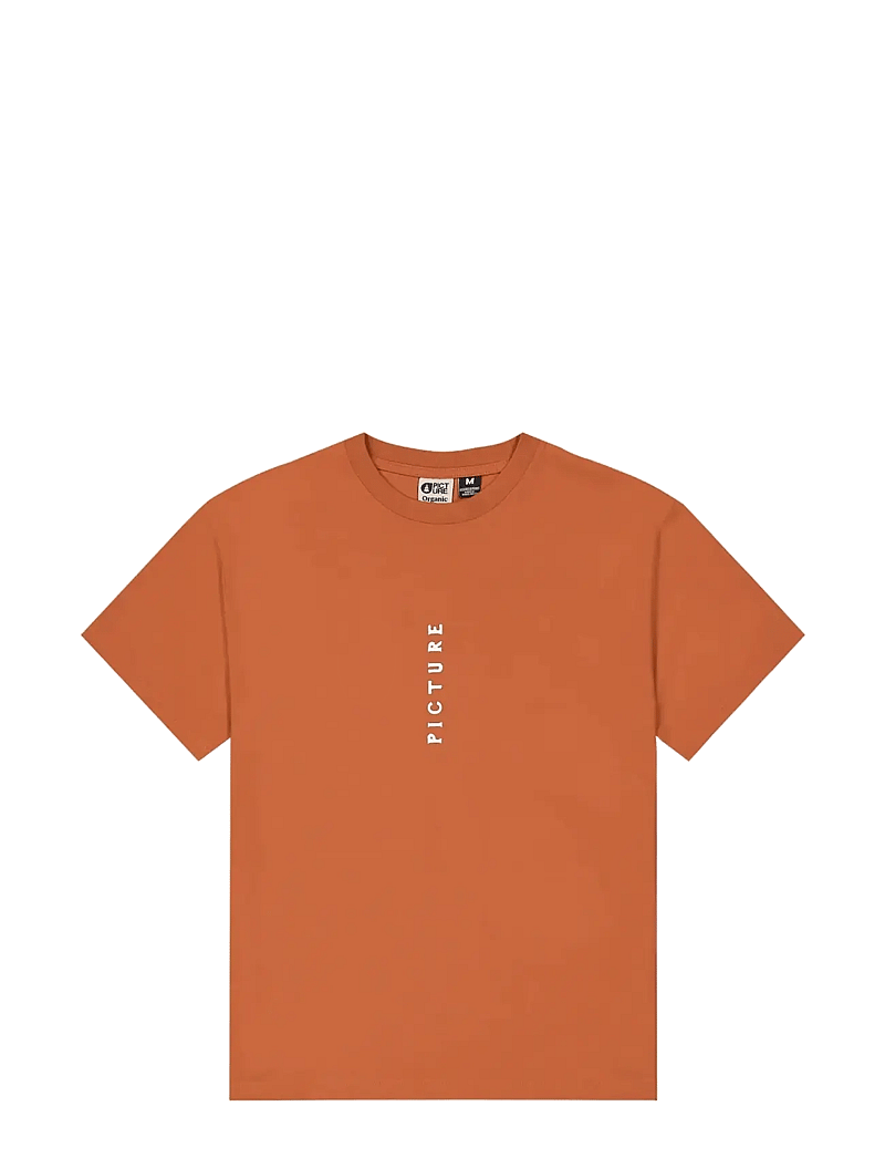PICTURE ORGANIC CLOTHING - YOVEL TEE - t-shirts - mango - 1