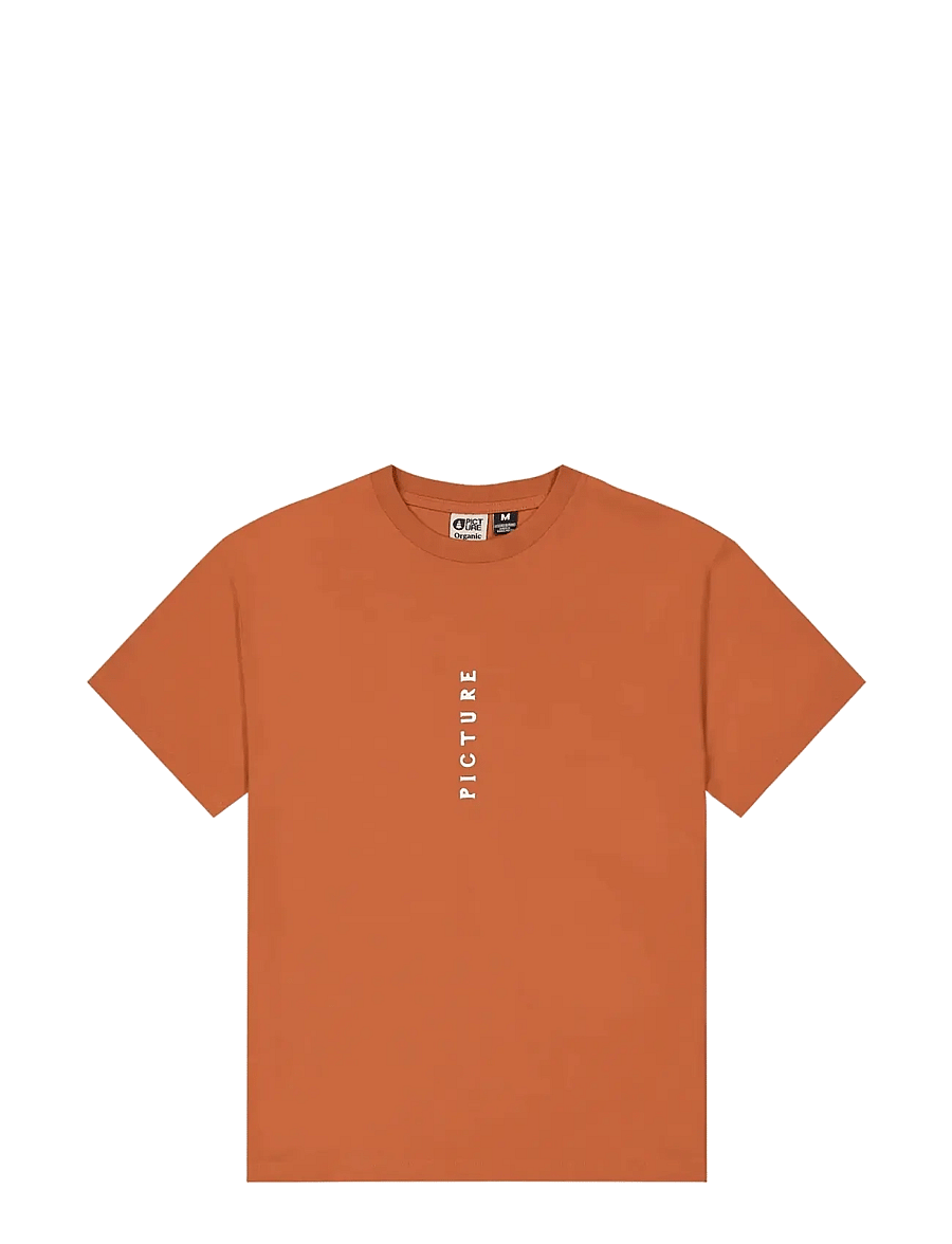 PICTURE ORGANIC CLOTHING - YOVEL TEE - t-shirts - mango - 1