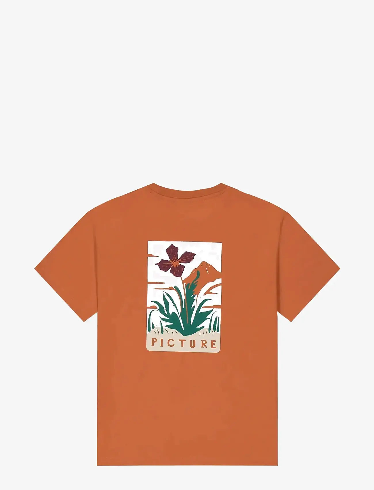 PICTURE ORGANIC CLOTHING - YOVEL TEE - t-shirts - mango - 2