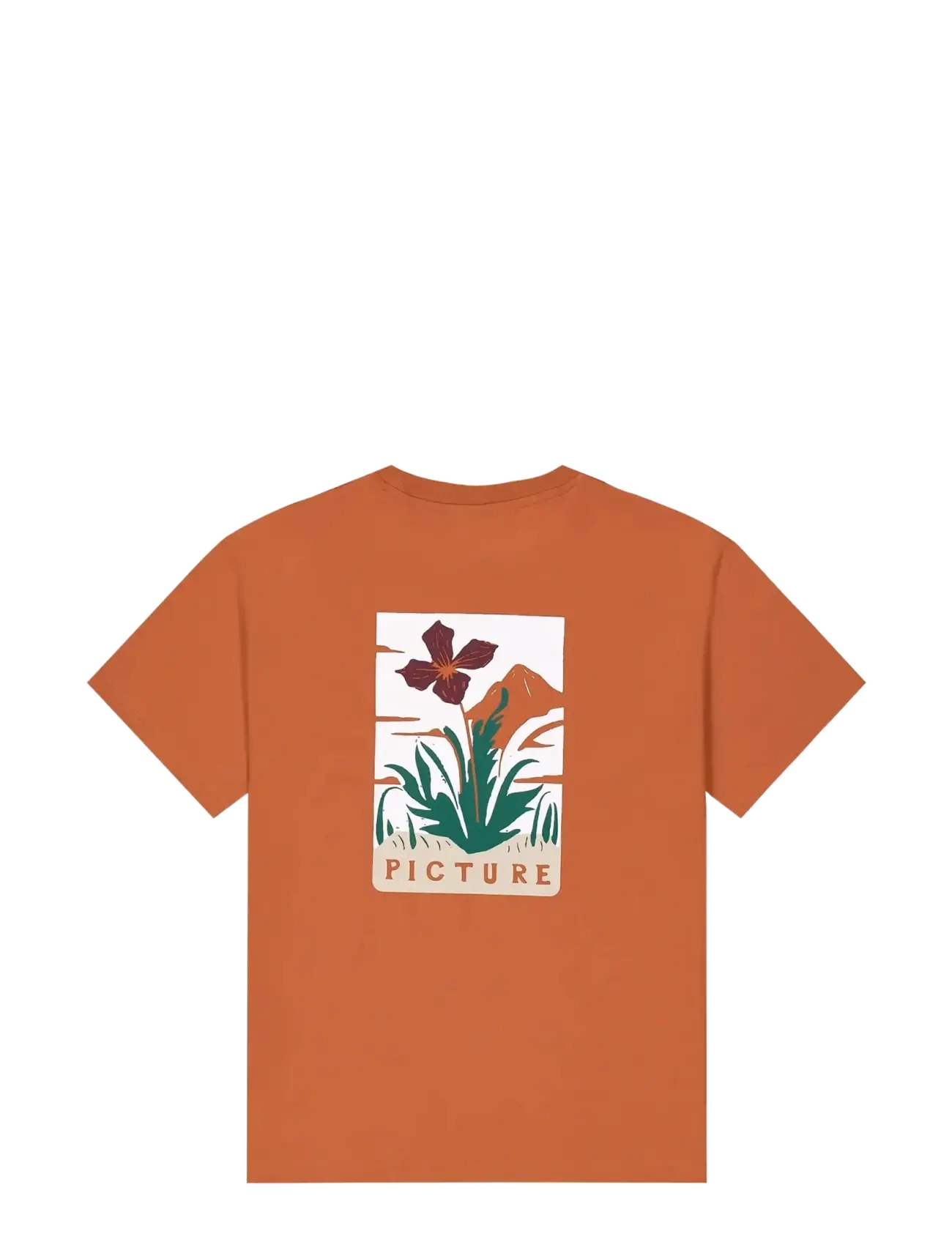 PICTURE ORGANIC CLOTHING - YOVEL TEE - t-shirts - mango - 2