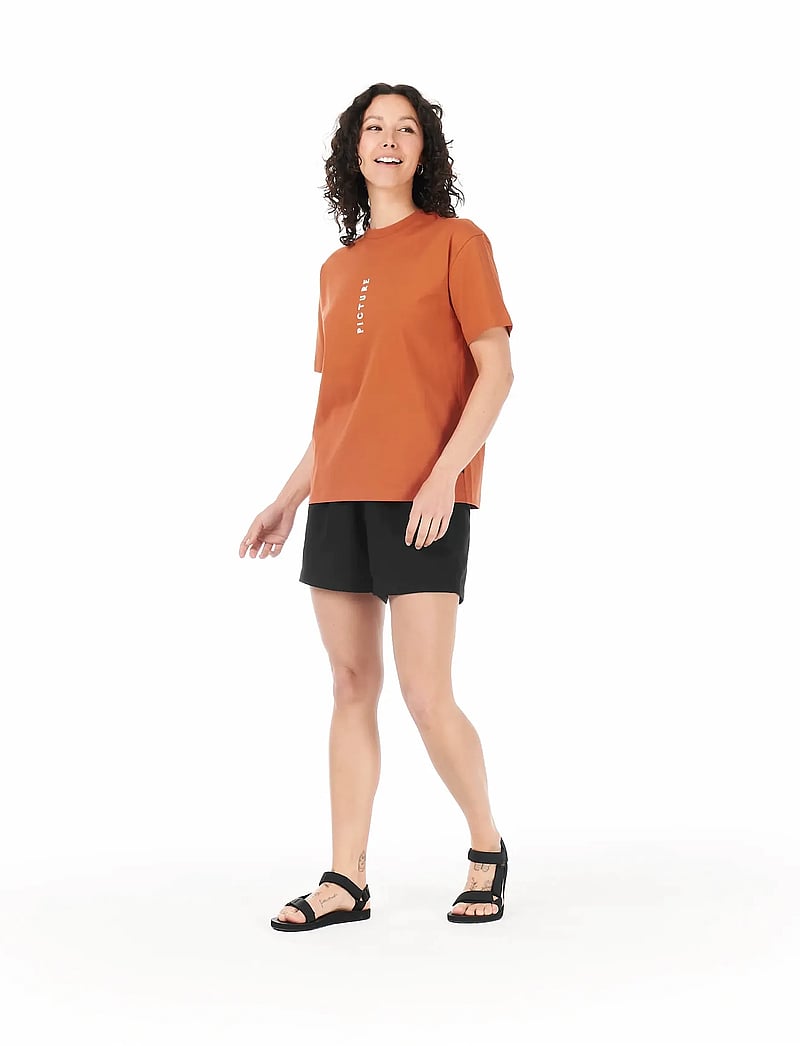 PICTURE ORGANIC CLOTHING - YOVEL TEE - t-shirts - mango - 3