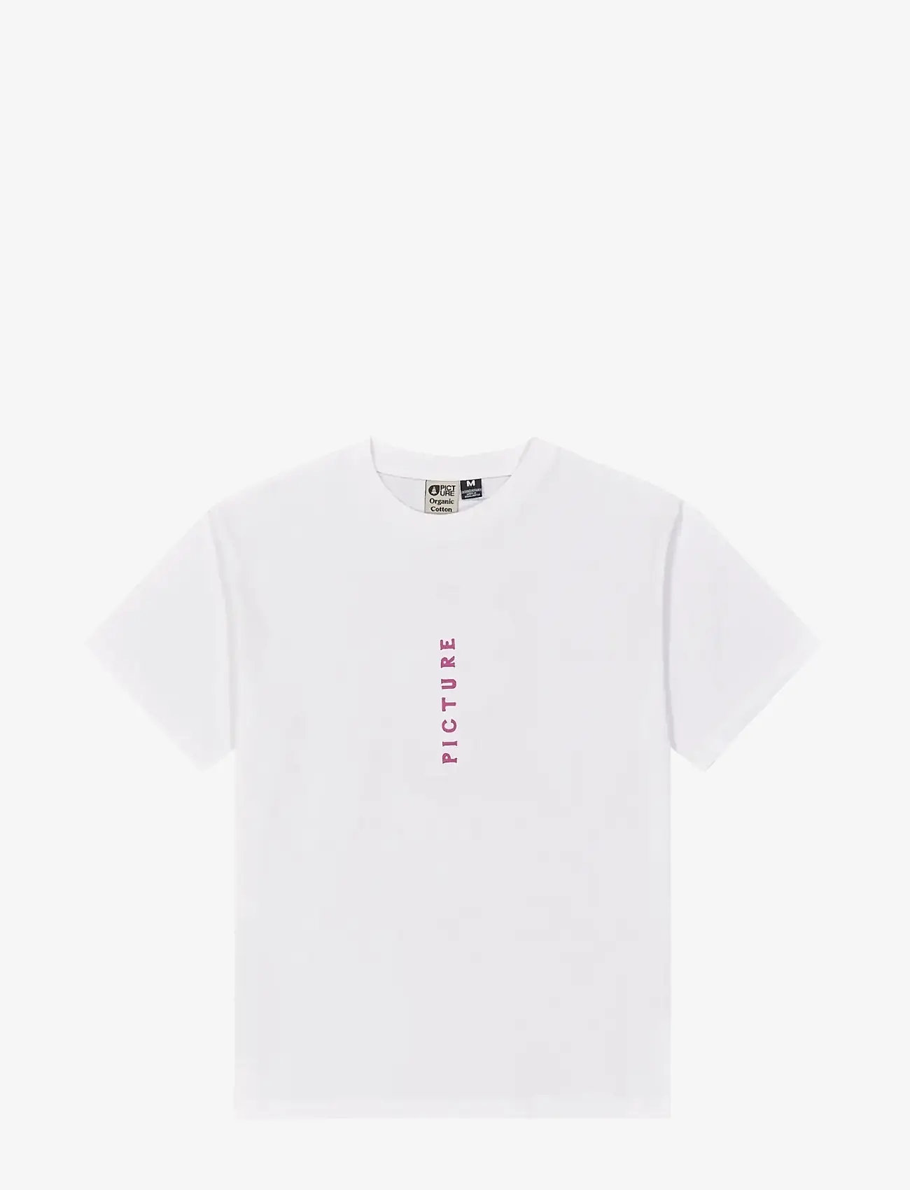 PICTURE ORGANIC CLOTHING - YOVEL TEE - t-shirts - white - 1