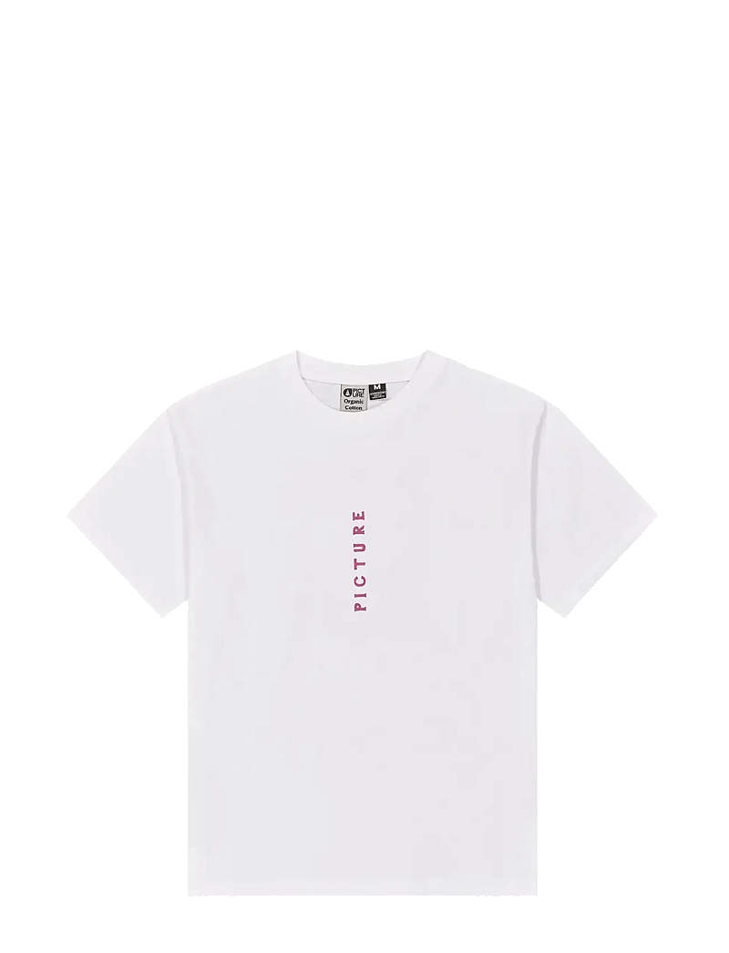PICTURE ORGANIC CLOTHING - YOVEL TEE - t-shirts - white - 1