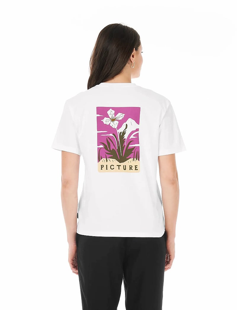 PICTURE ORGANIC CLOTHING - YOVEL TEE - t-shirts - white - 3