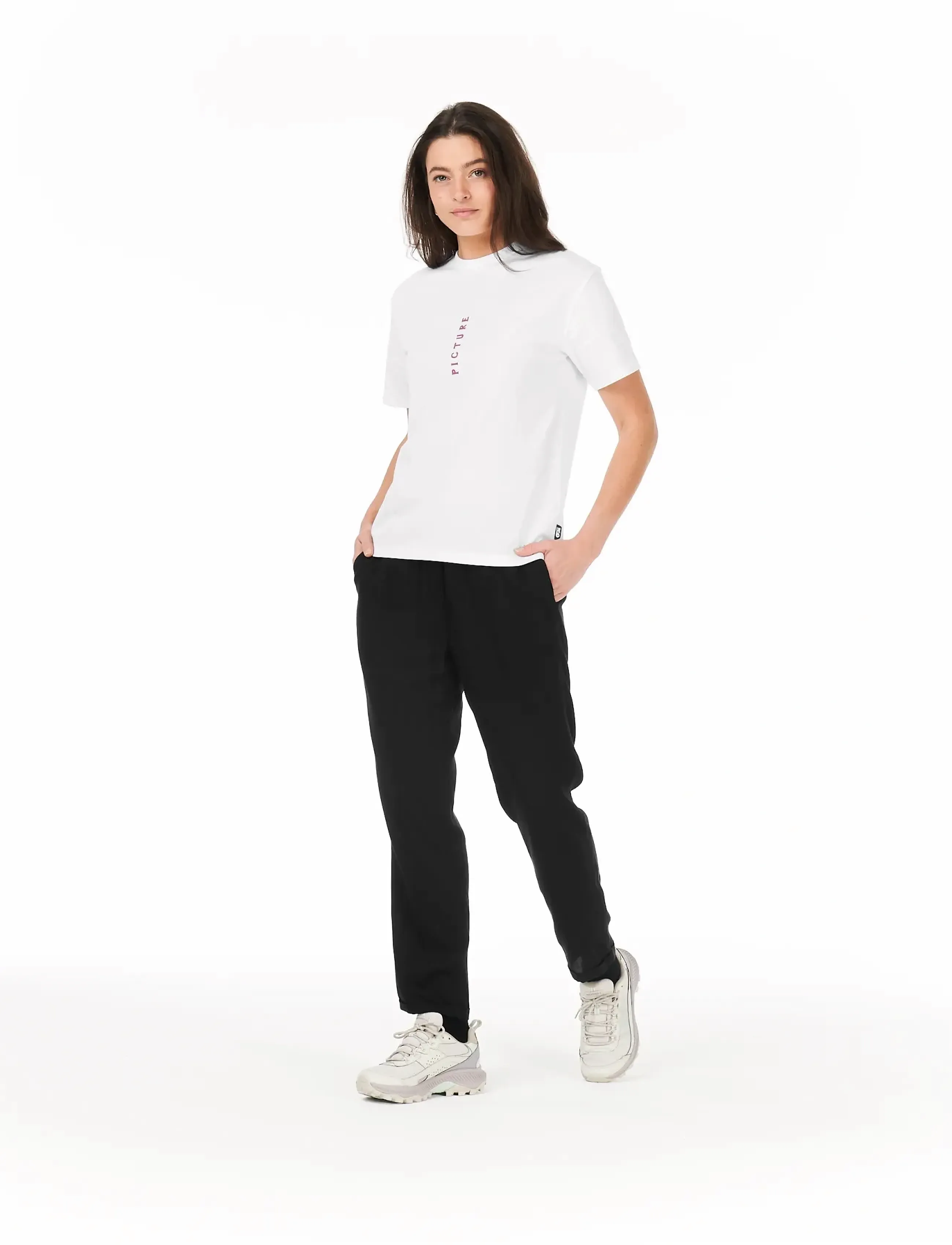 PICTURE ORGANIC CLOTHING - YOVEL TEE - alussärgid ja t-särgid - white - 4