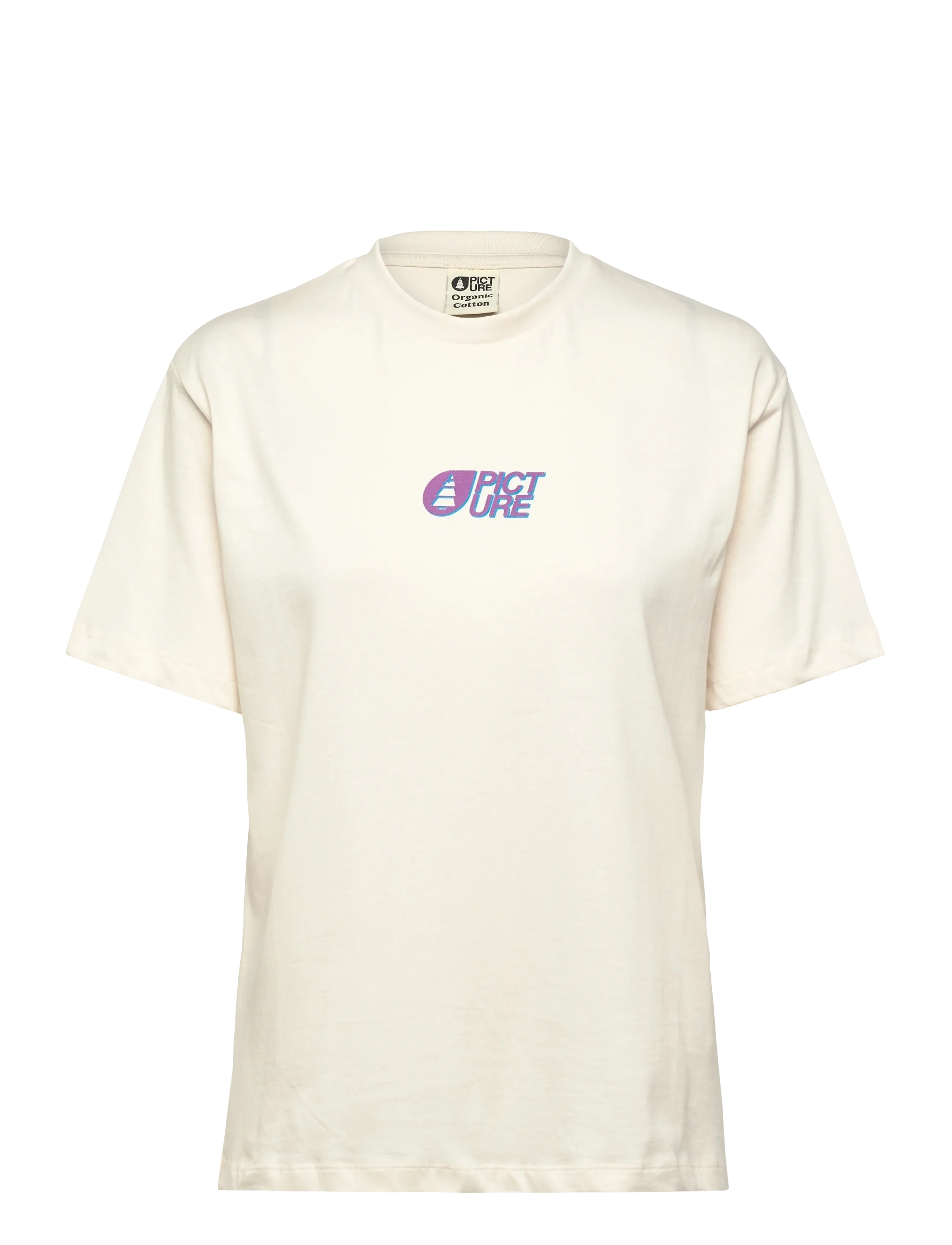 PICTURE ORGANIC CLOTHING D&S Nepal W Tee, Kvinder, Kortærmet T-Shirt, Cream, Str: M