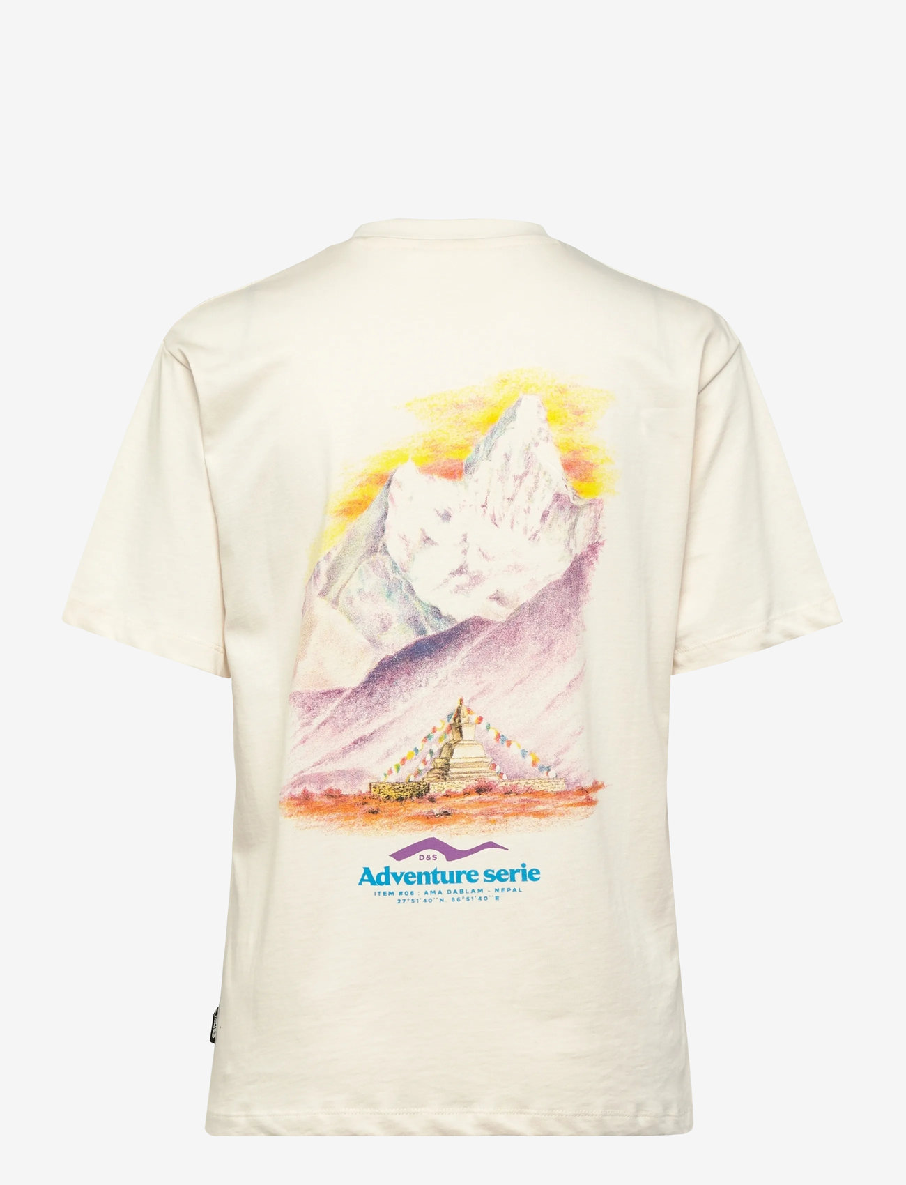 PICTURE ORGANIC CLOTHING - D&S NEPAL W TEE - t-shirts - a natural white - 1