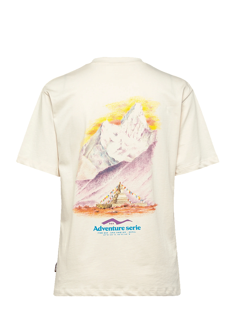 PICTURE ORGANIC CLOTHING - D&S NEPAL W TEE - t-shirts - a natural white - 1